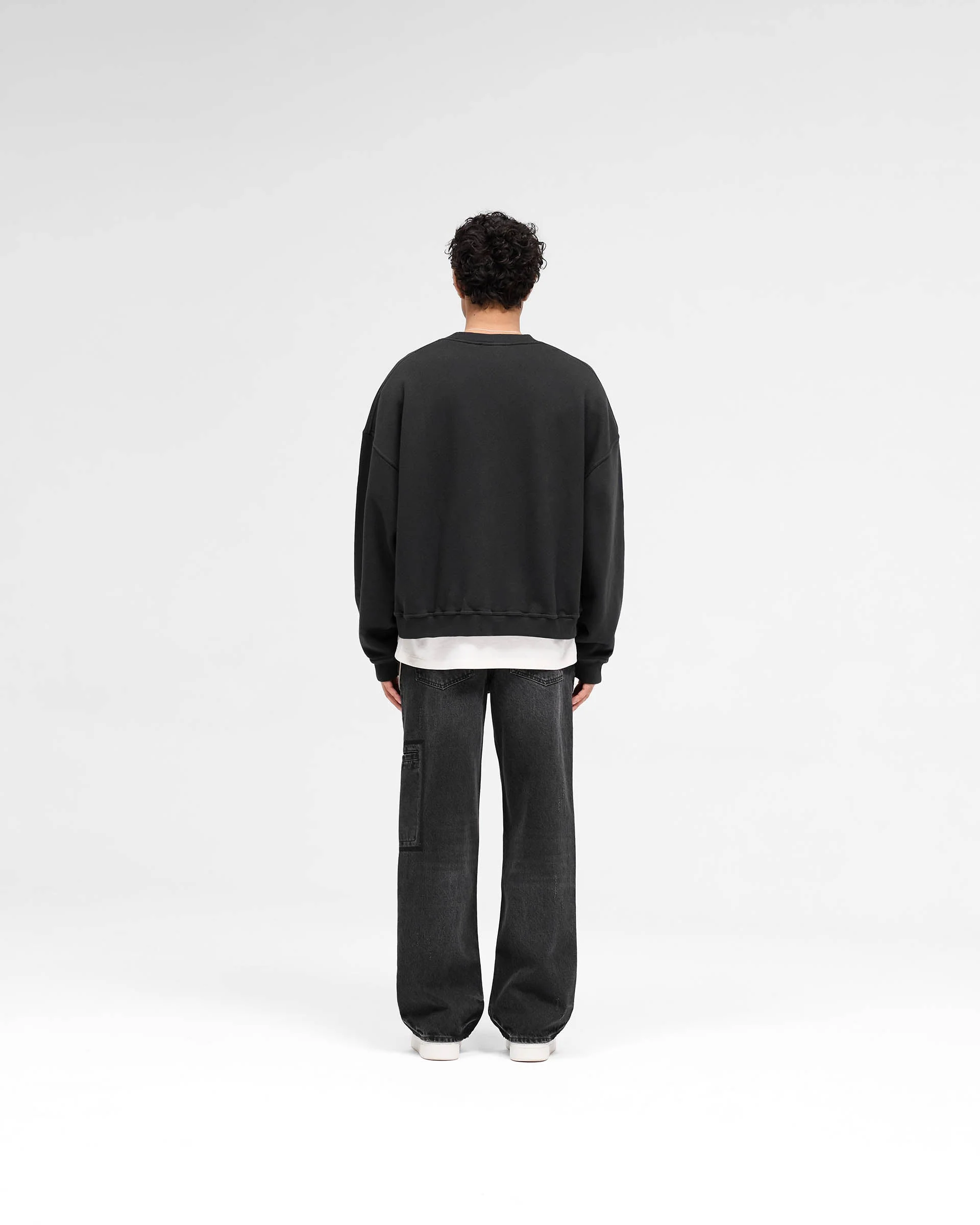 Rep Applique Sweater - Off Black - Image 7