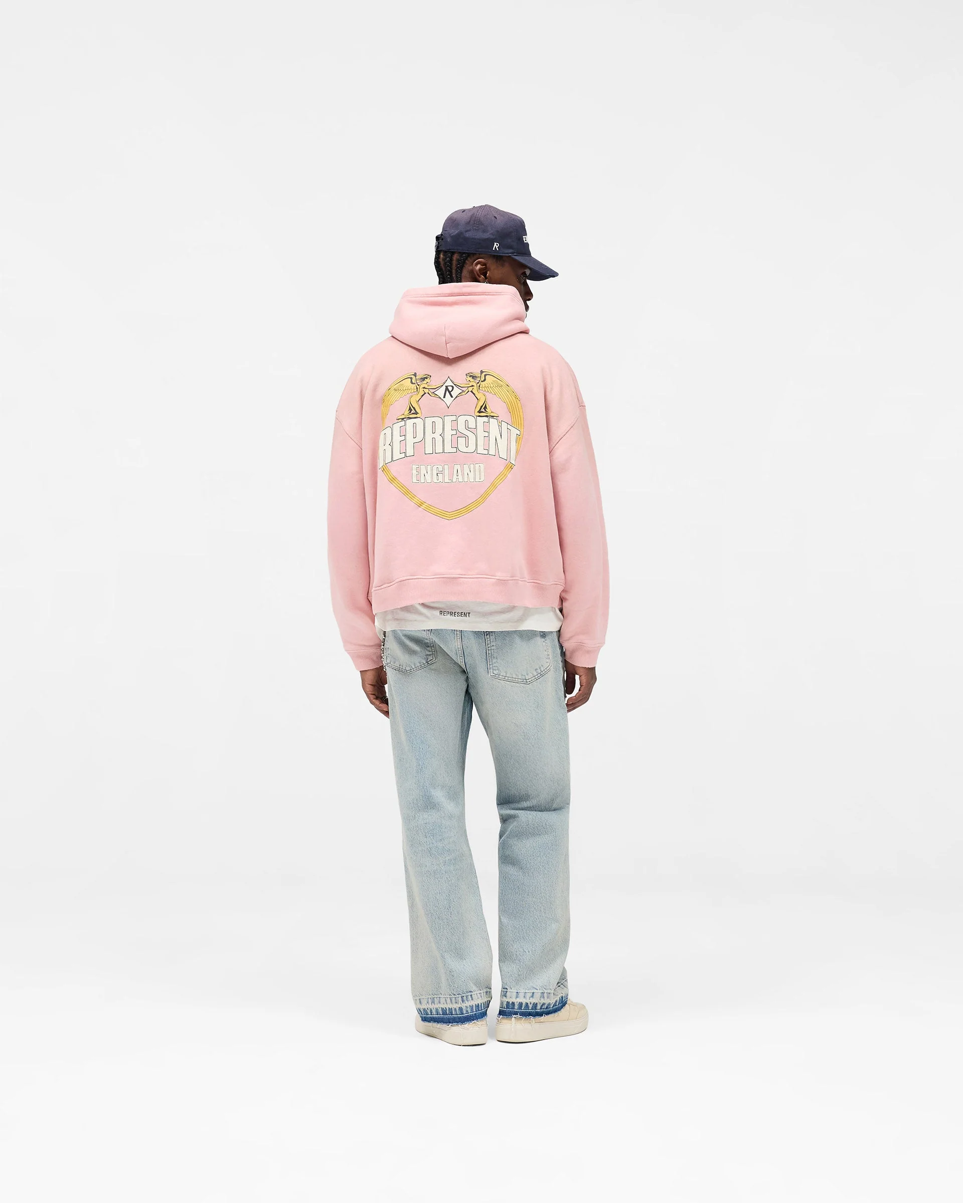 Represent Angel Border Hoodie - Quartz - Image 10