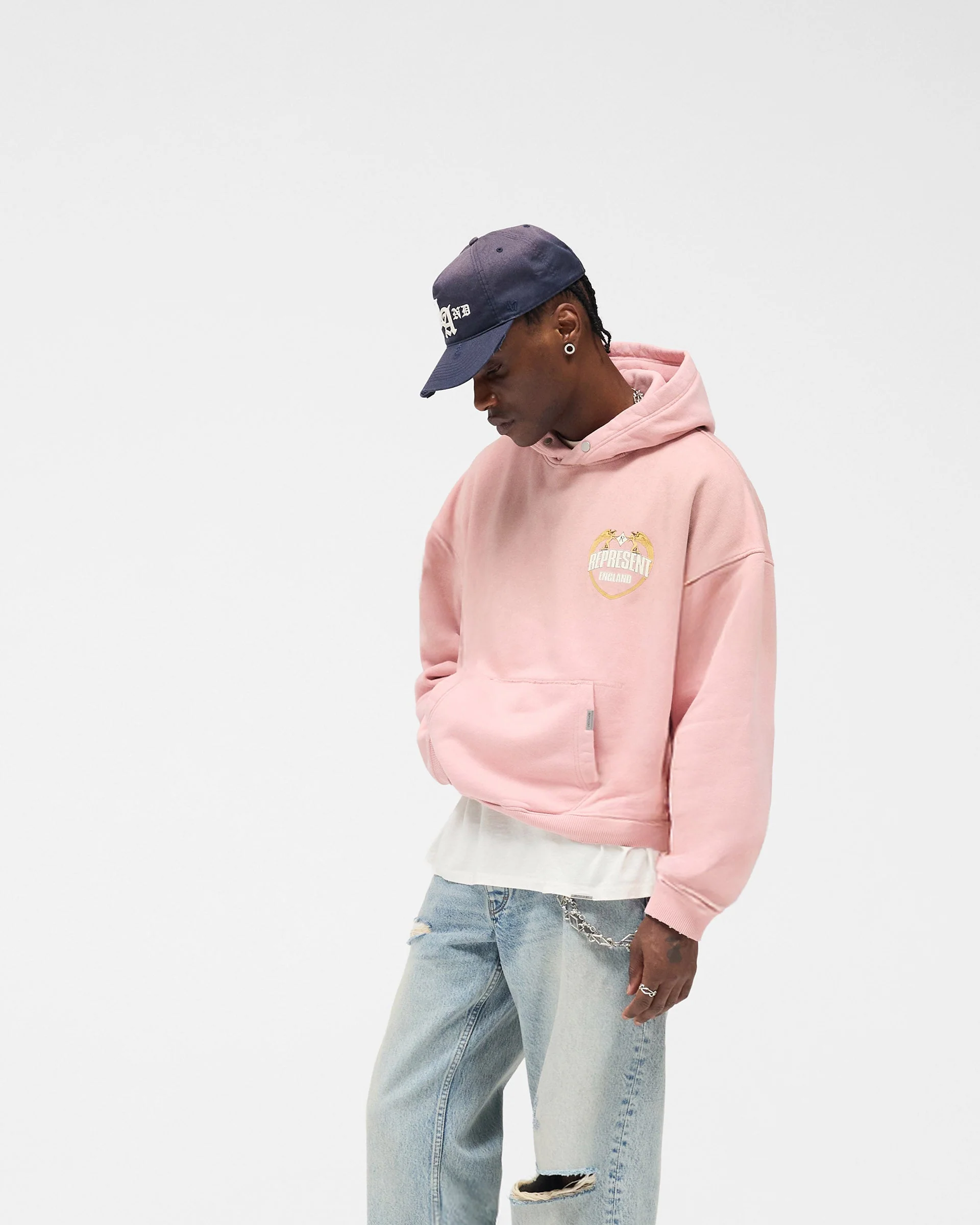 Represent Angel Border Hoodie - Quartz - Image 4
