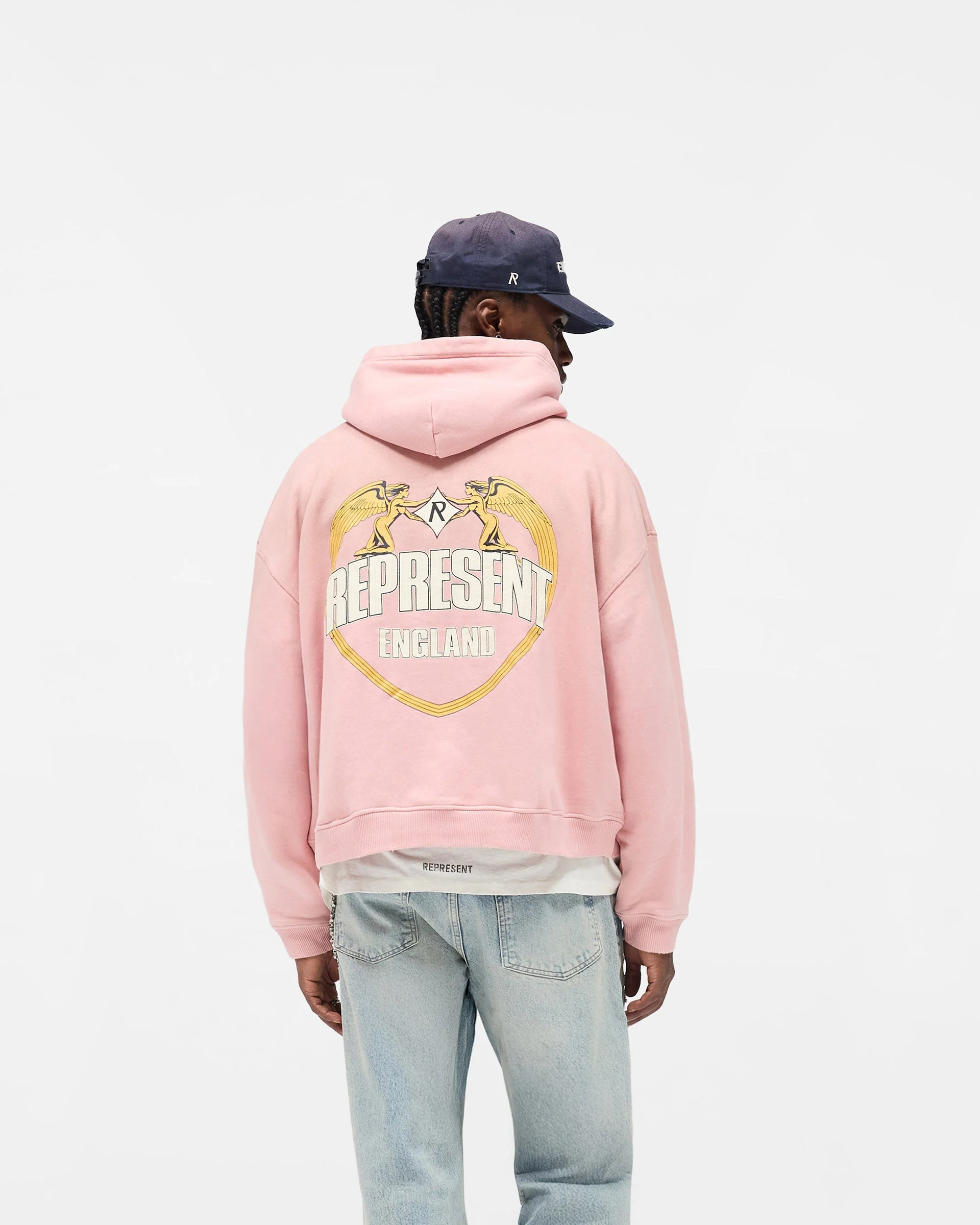 Represent Angel Border Hoodie - Quartz - Image 6