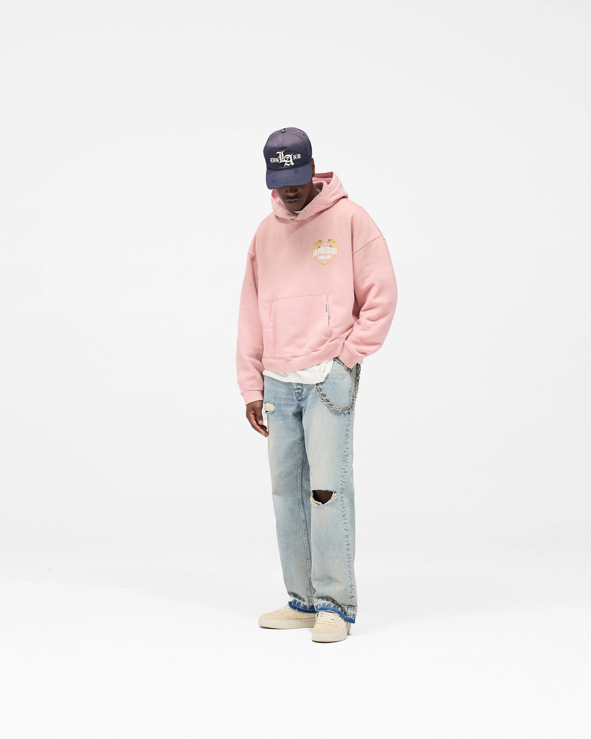 Represent Angel Border Hoodie - Quartz - Image 7