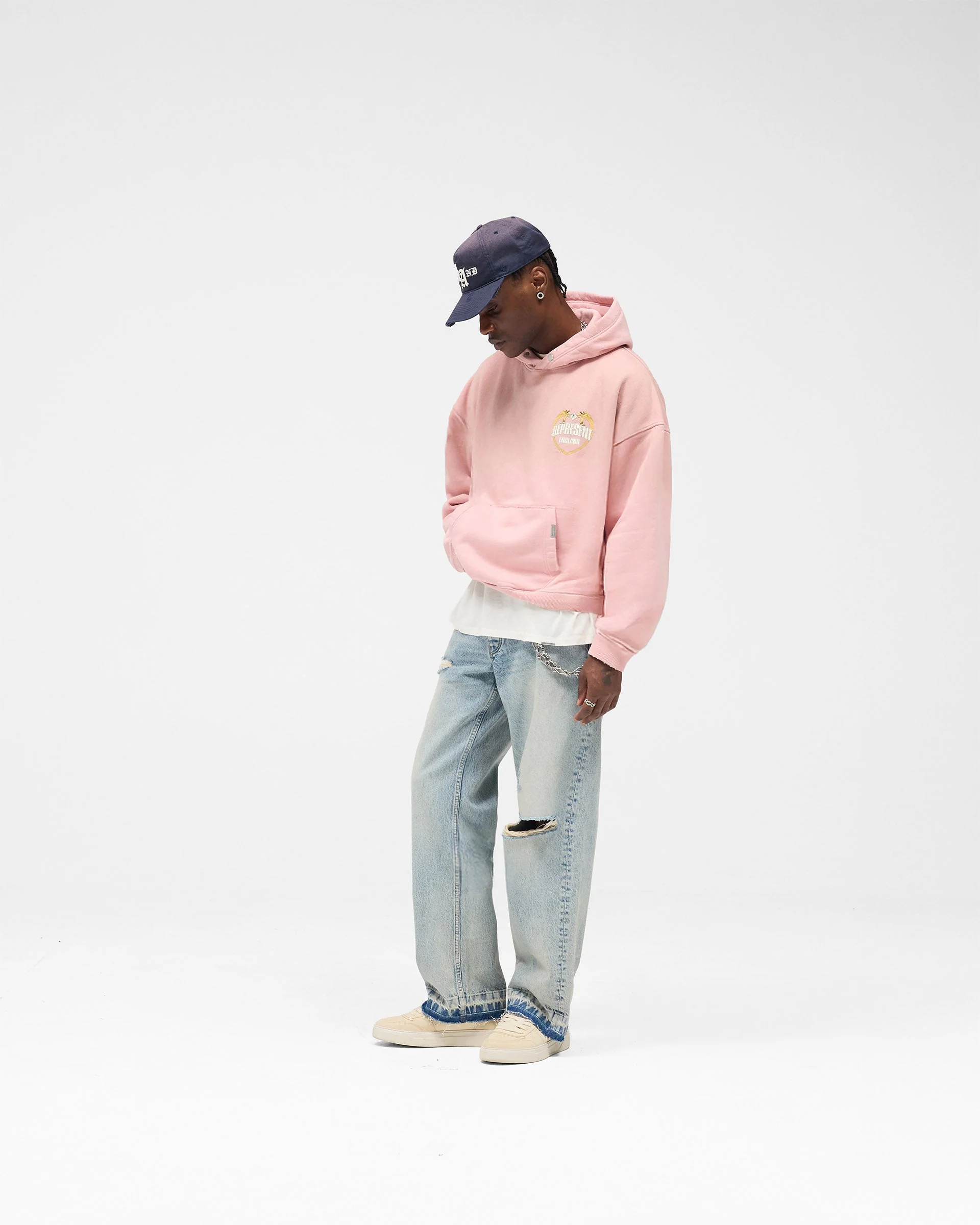 Represent Angel Border Hoodie - Quartz - Image 8