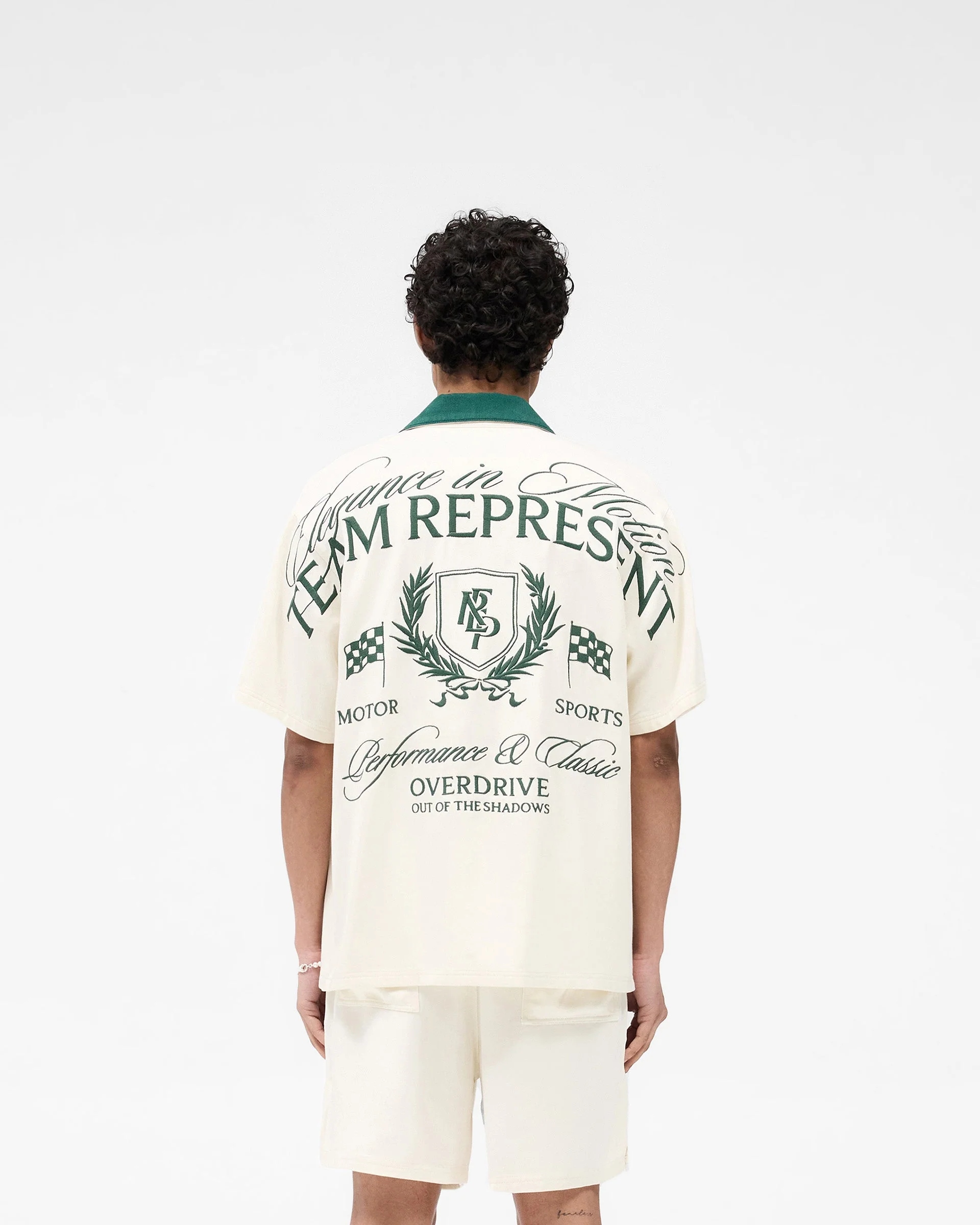 Represent Crest Shirt - Antique White - Image 5
