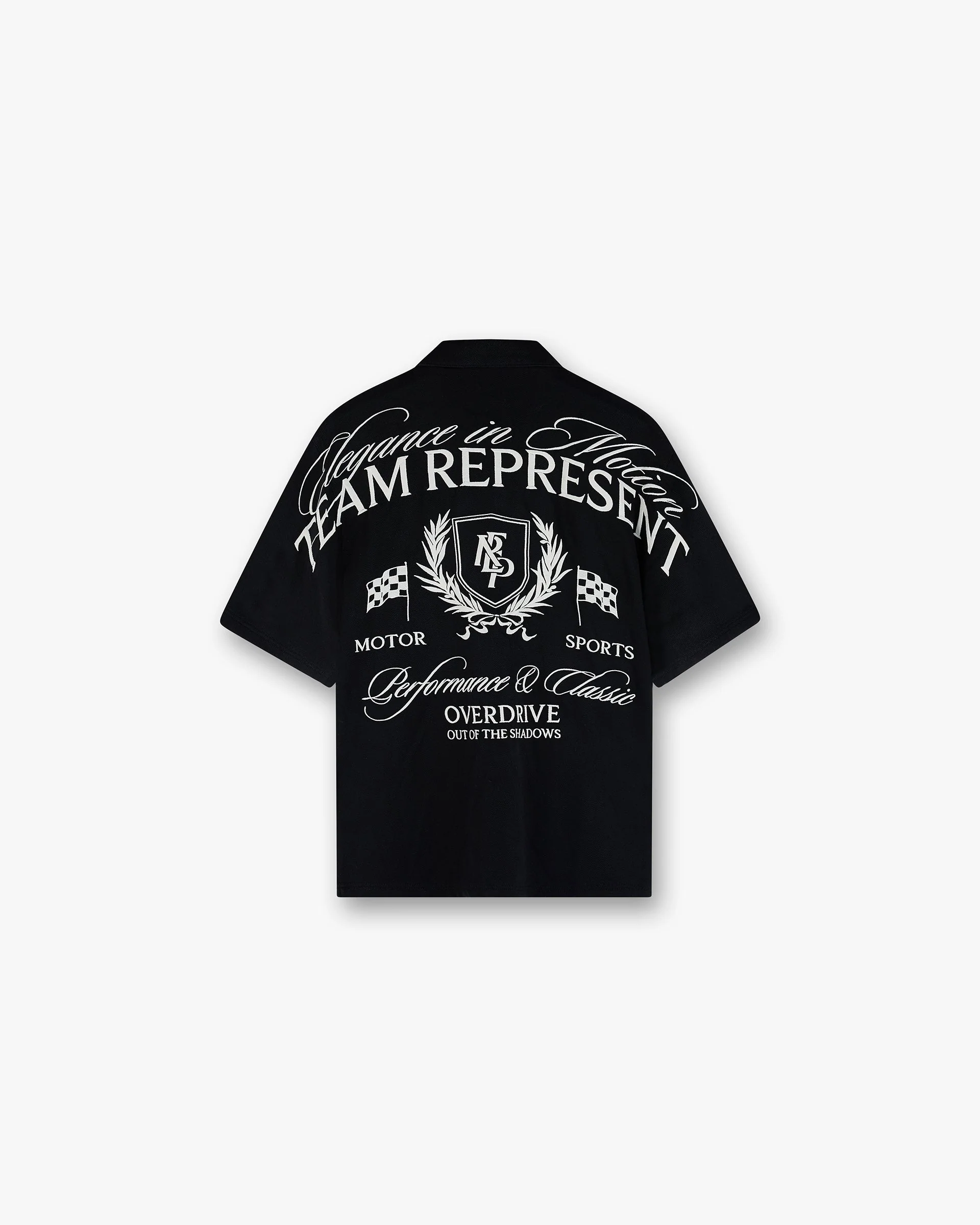 Represent Crest Shirt - Jet Black - Image 2