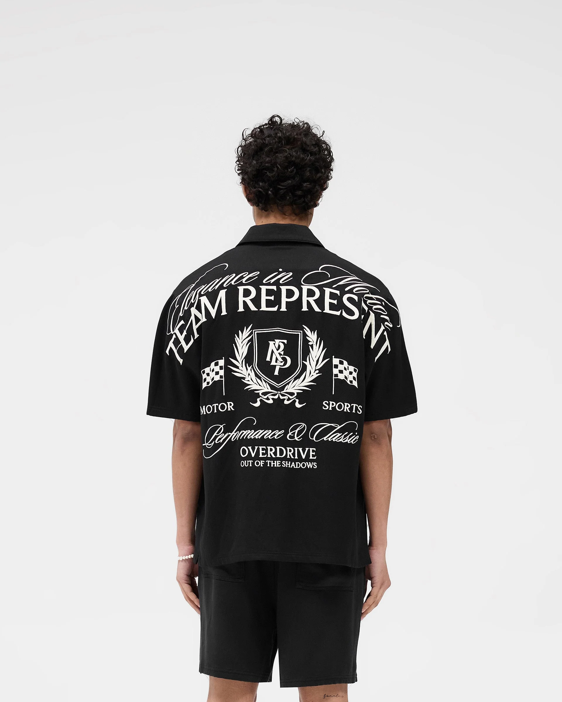 Represent Crest Shirt - Jet Black - Image 5