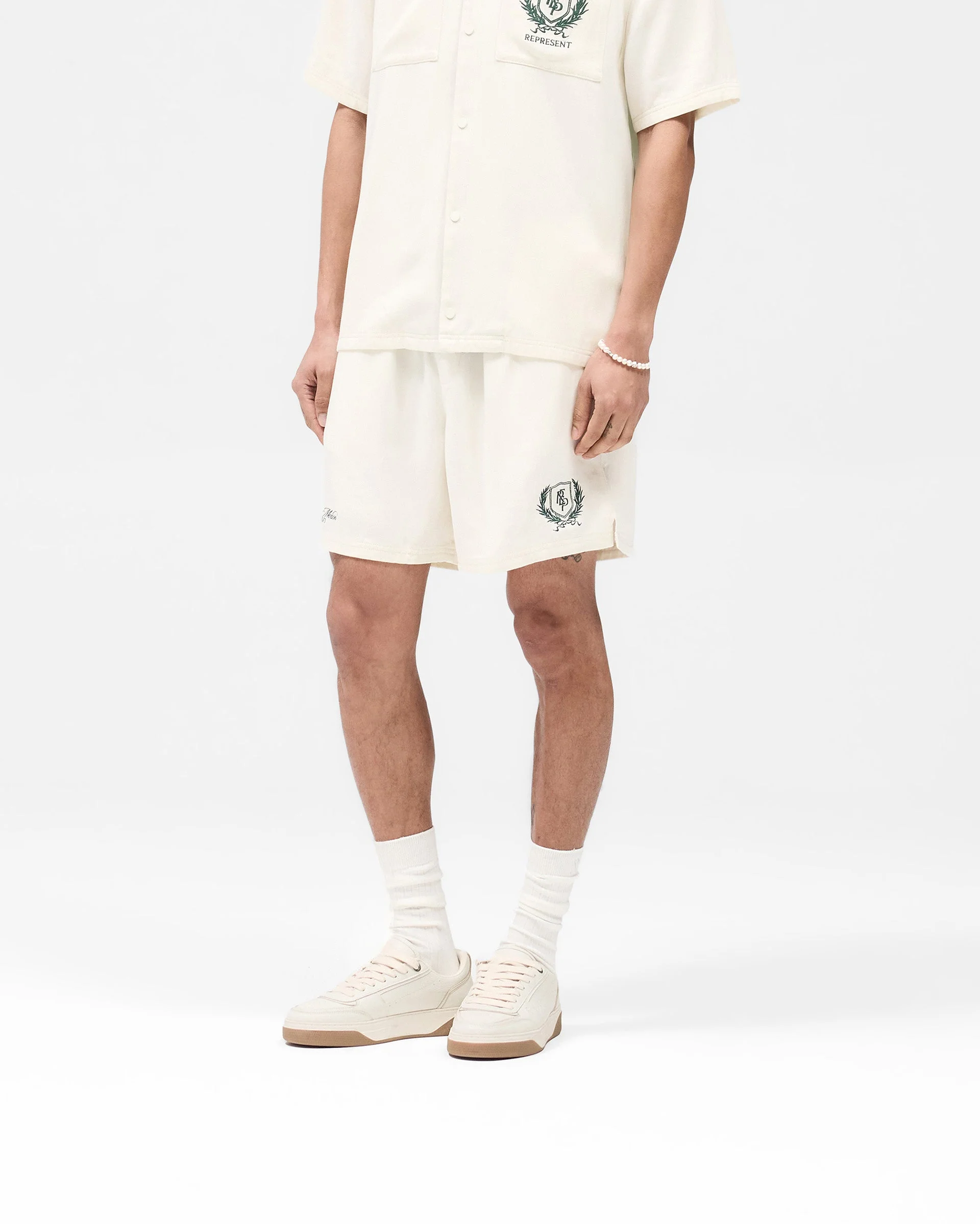 Represent Crest Short - Antique White - Image 2