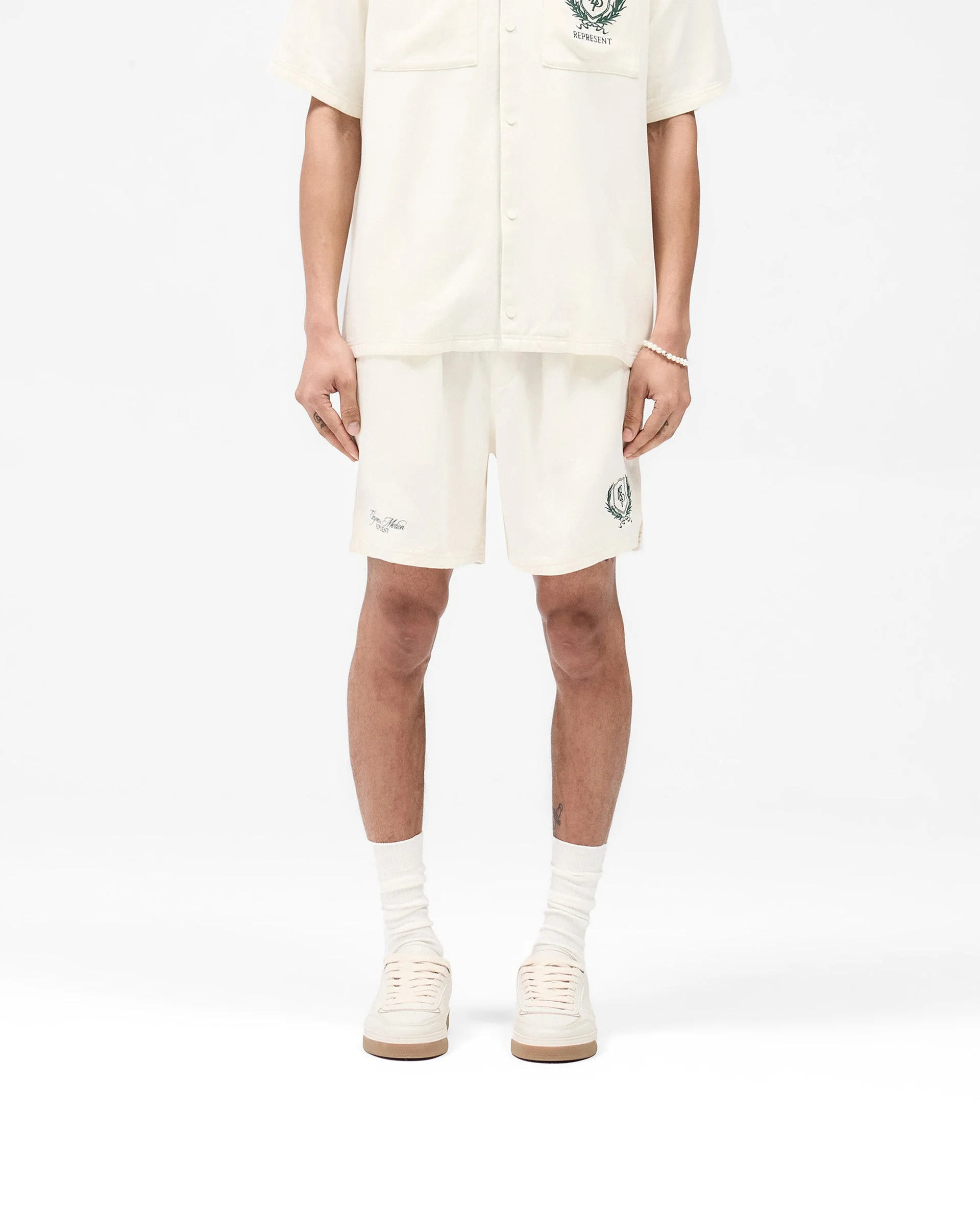 Represent Crest Short - Antique White - Image 3