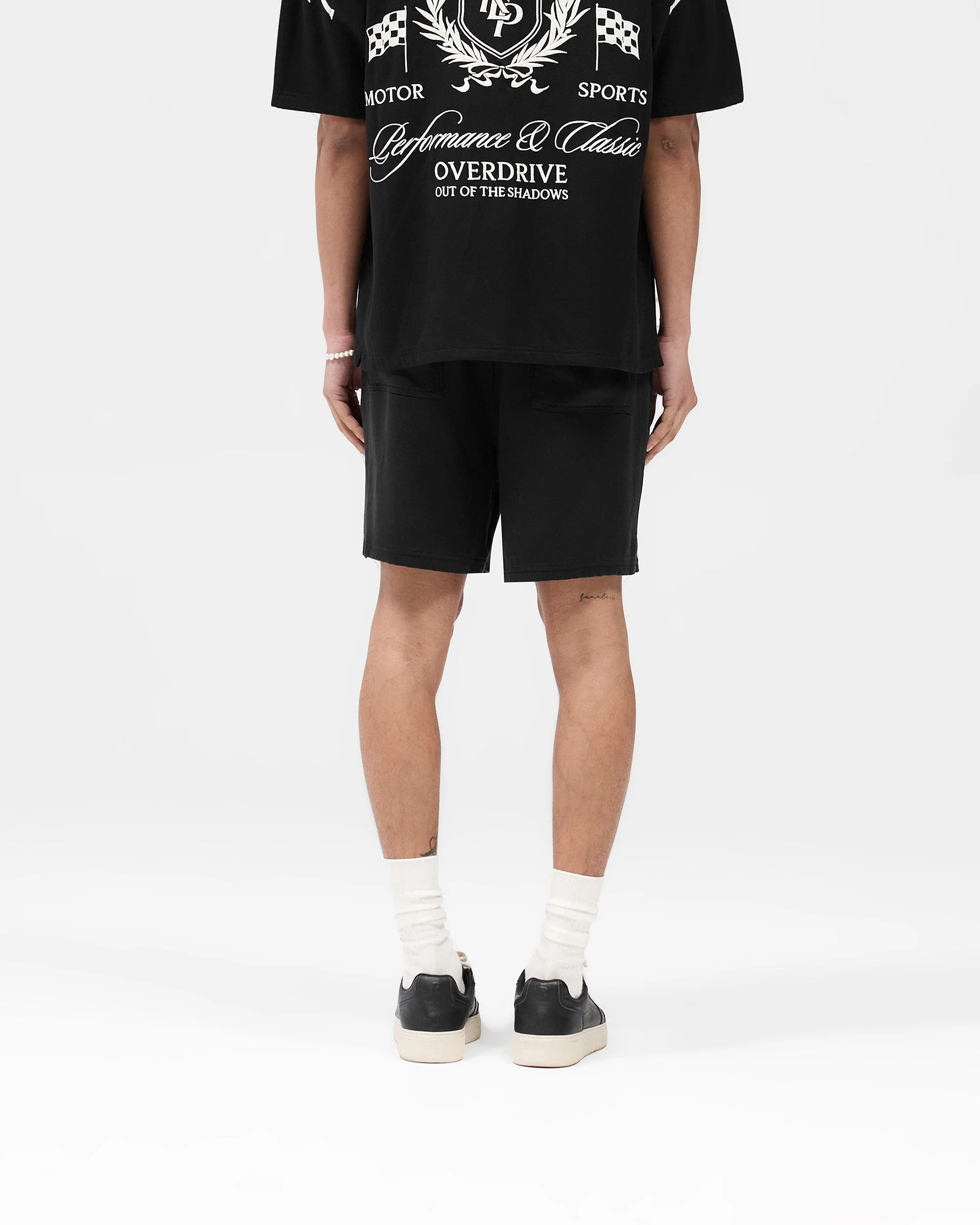 Represent Crest Short - Jet Black - Image 4