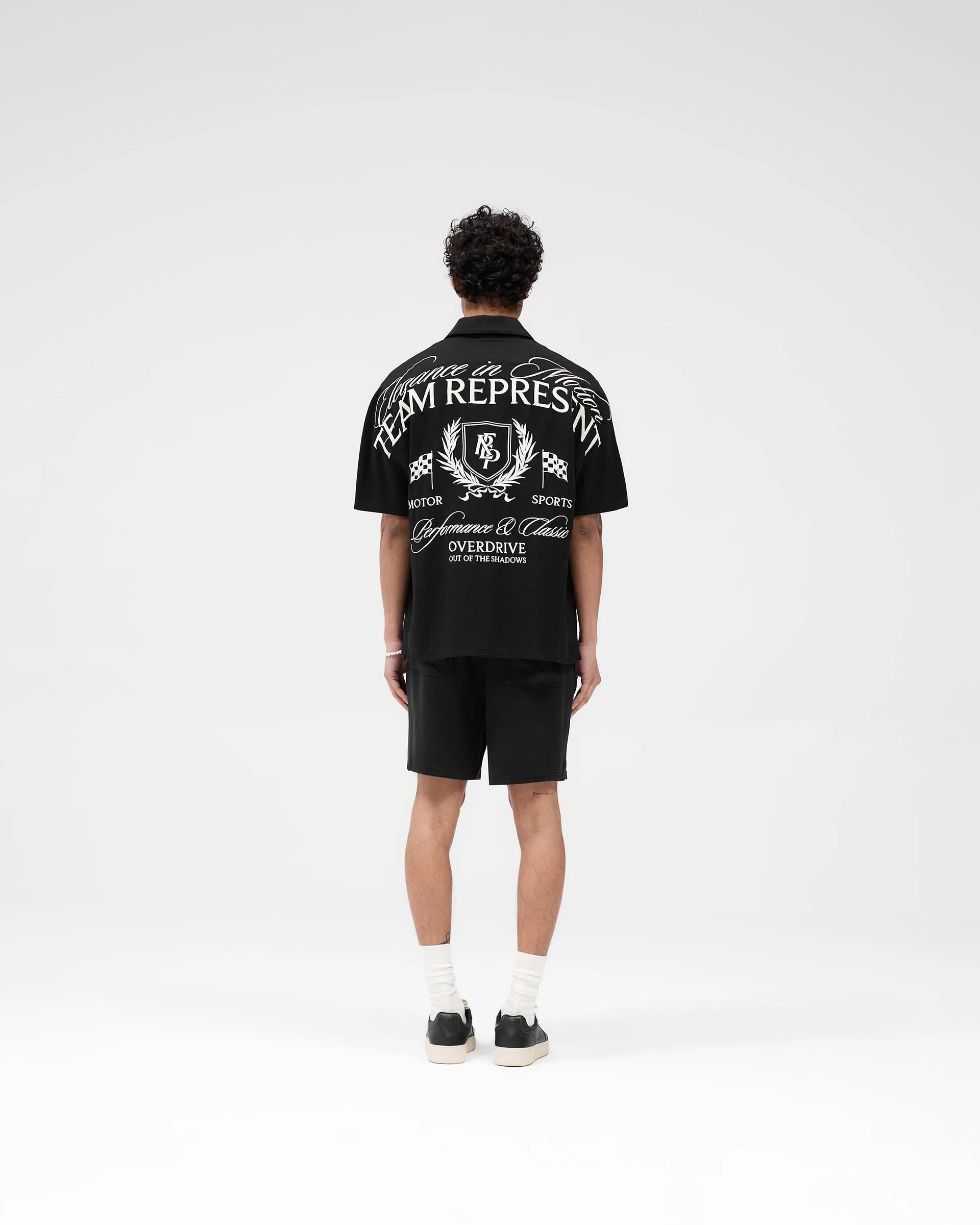 Represent Crest Short - Jet Black - Image 6