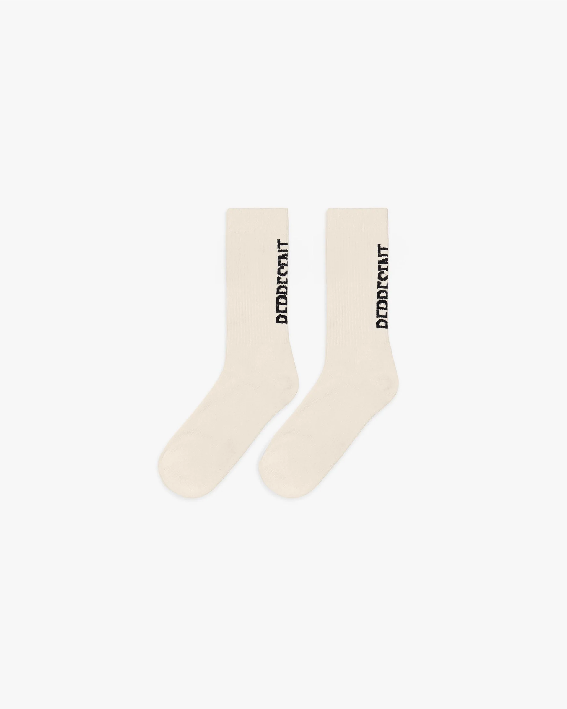 Represent Logo Socks - Antique White - Image 2