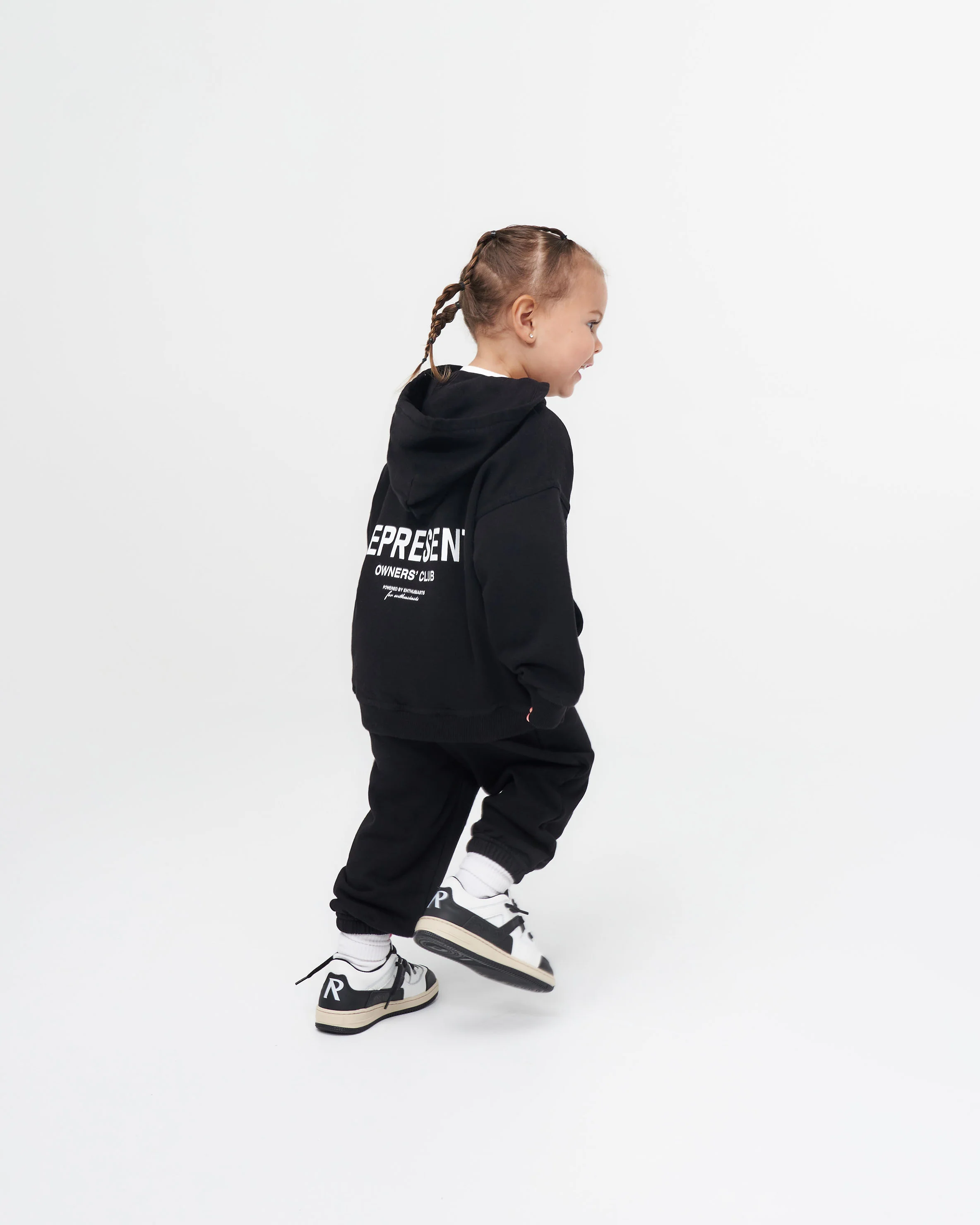 Represent Mini Owners Club Sweatpants - Black - Image 4