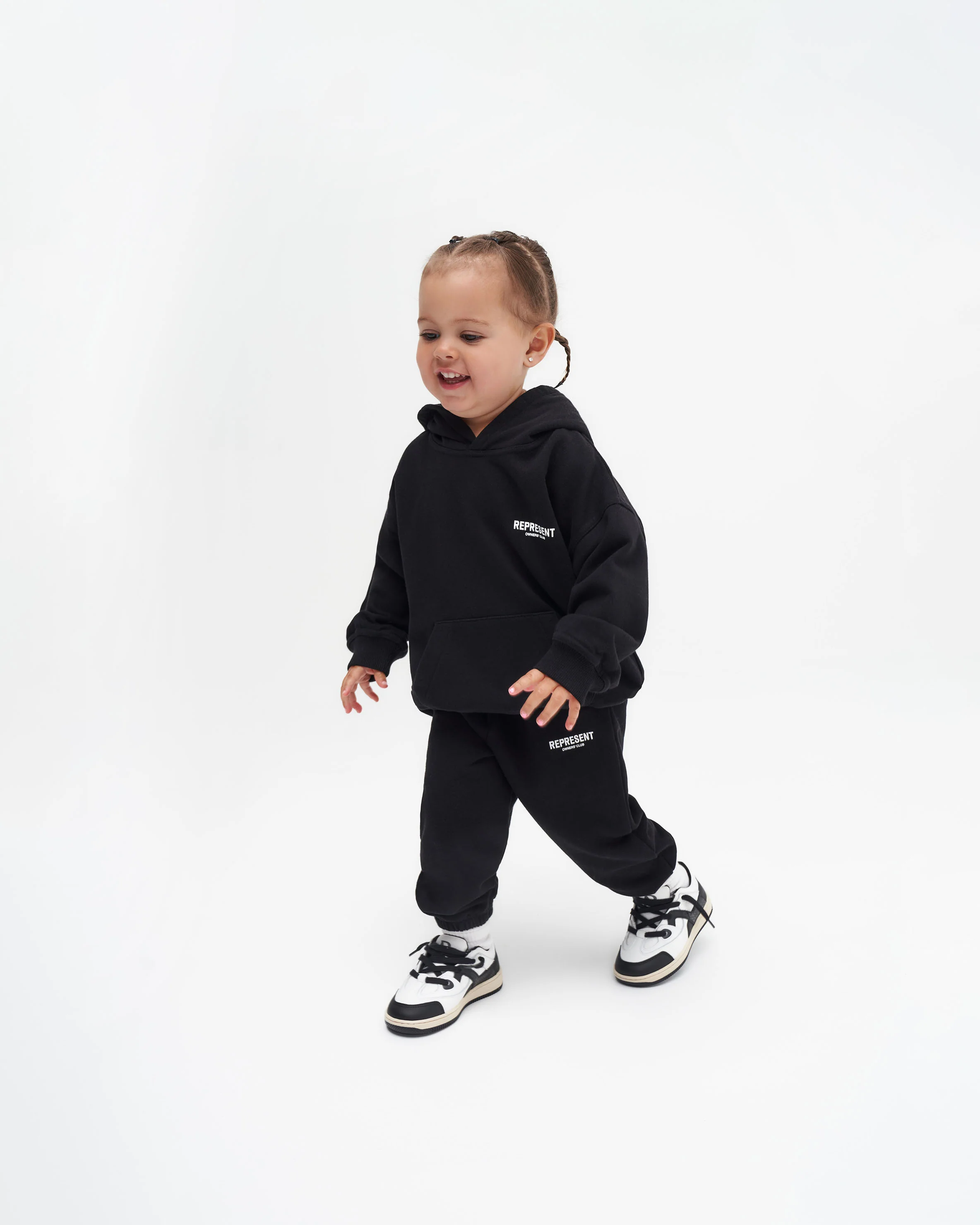 Represent Mini Owners Club Sweatpants - Black - Image 6