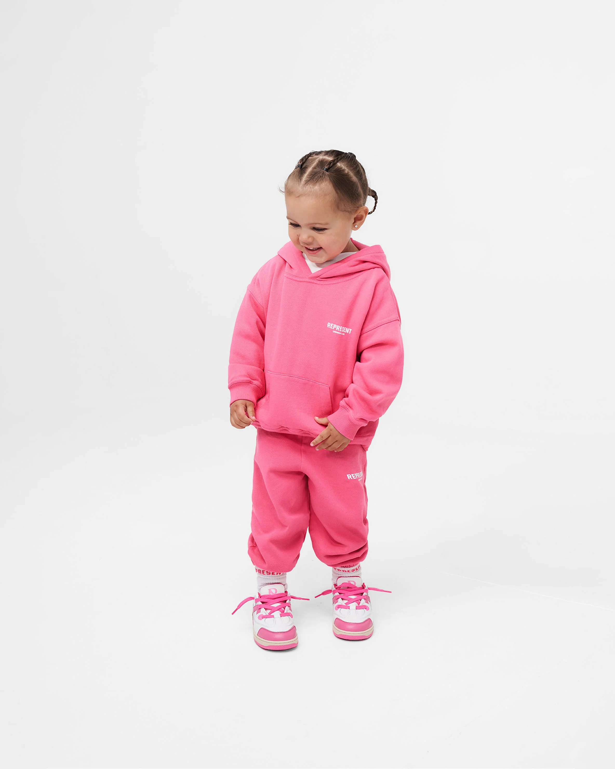 Represent Mini Owners Club Sweatpants - Bubblegum Pink - Image 2