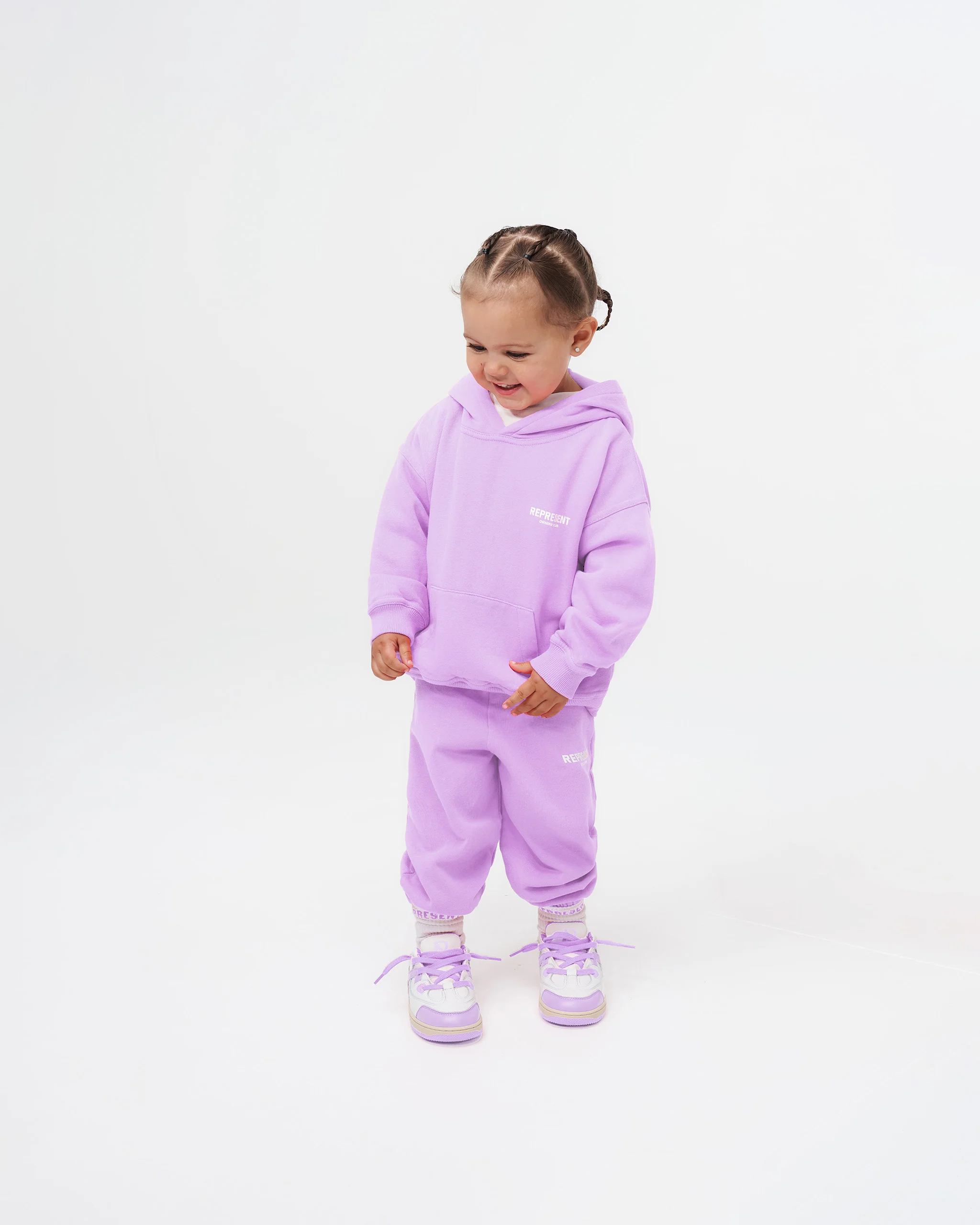 Represent Mini Owners Club Sweatpants - Lilac - Image 2