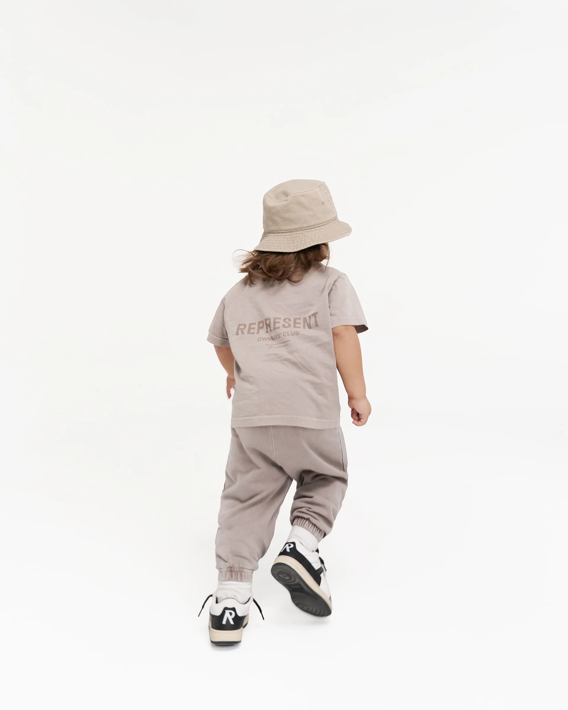 Represent Mini Owners Club Sweatpants - Mushroom - Image 3