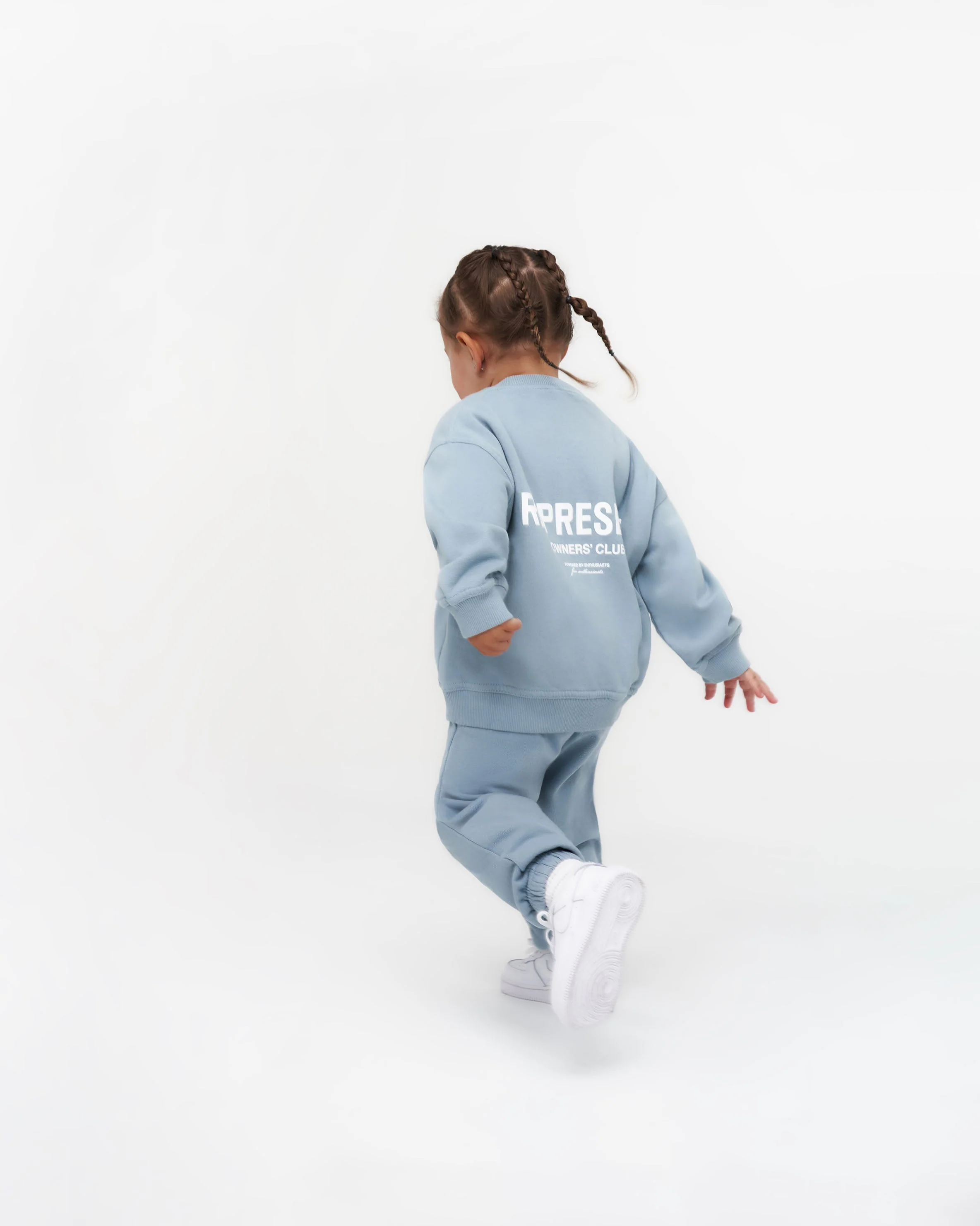 Represent Mini Owners Club Sweatpants - Powder Blue - Image 3