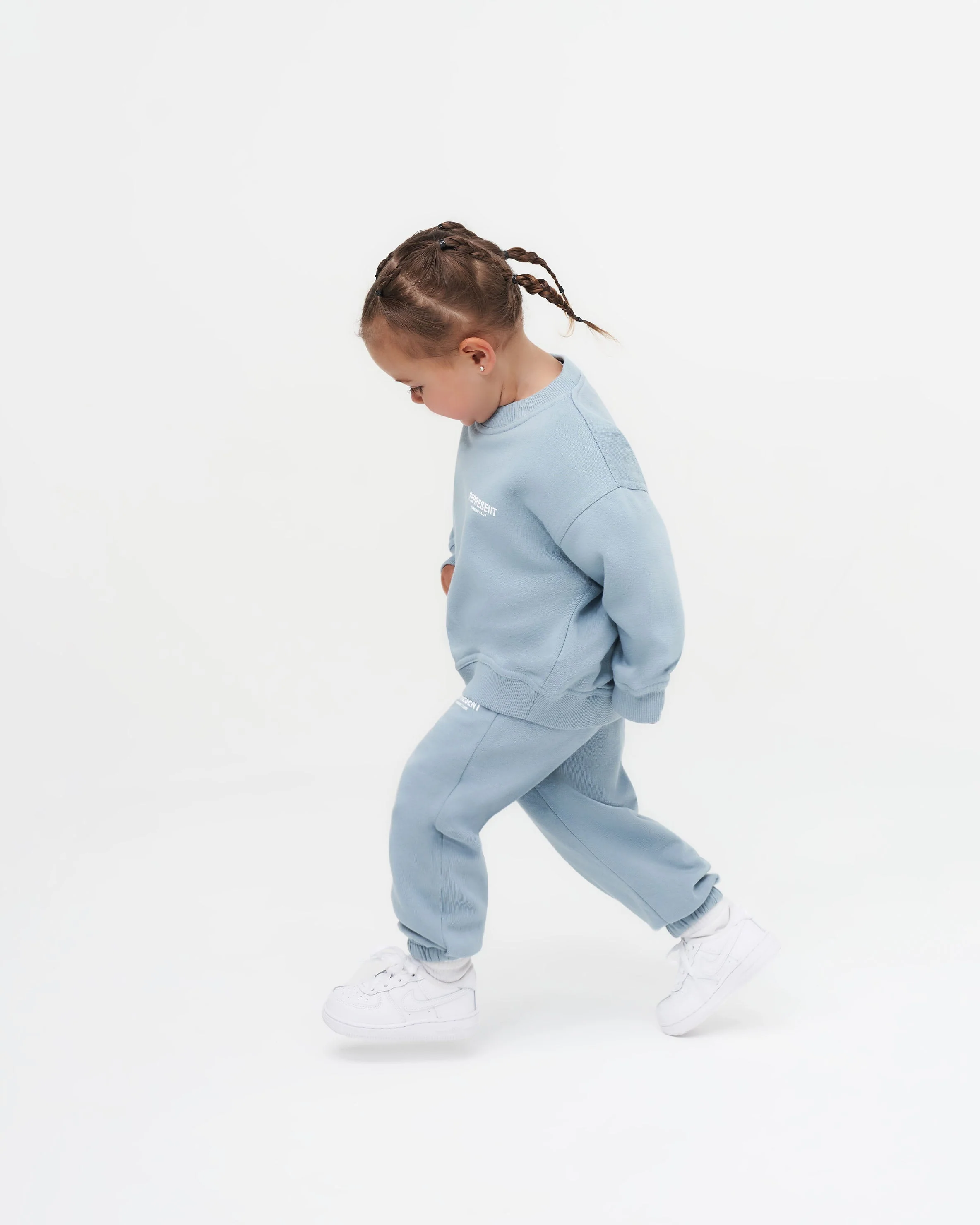 Represent Mini Owners Club Sweatpants - Powder Blue - Image 4
