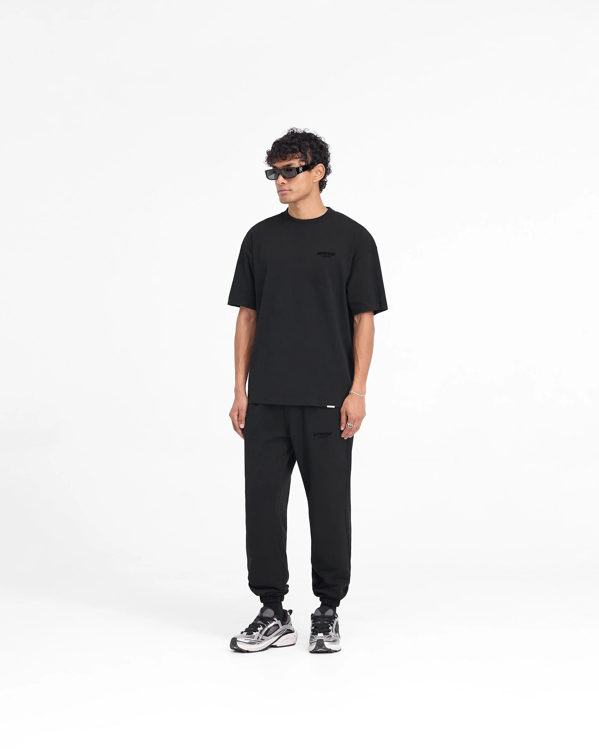 Represent Owners Club Flocked T-Shirt - Black - Image 7