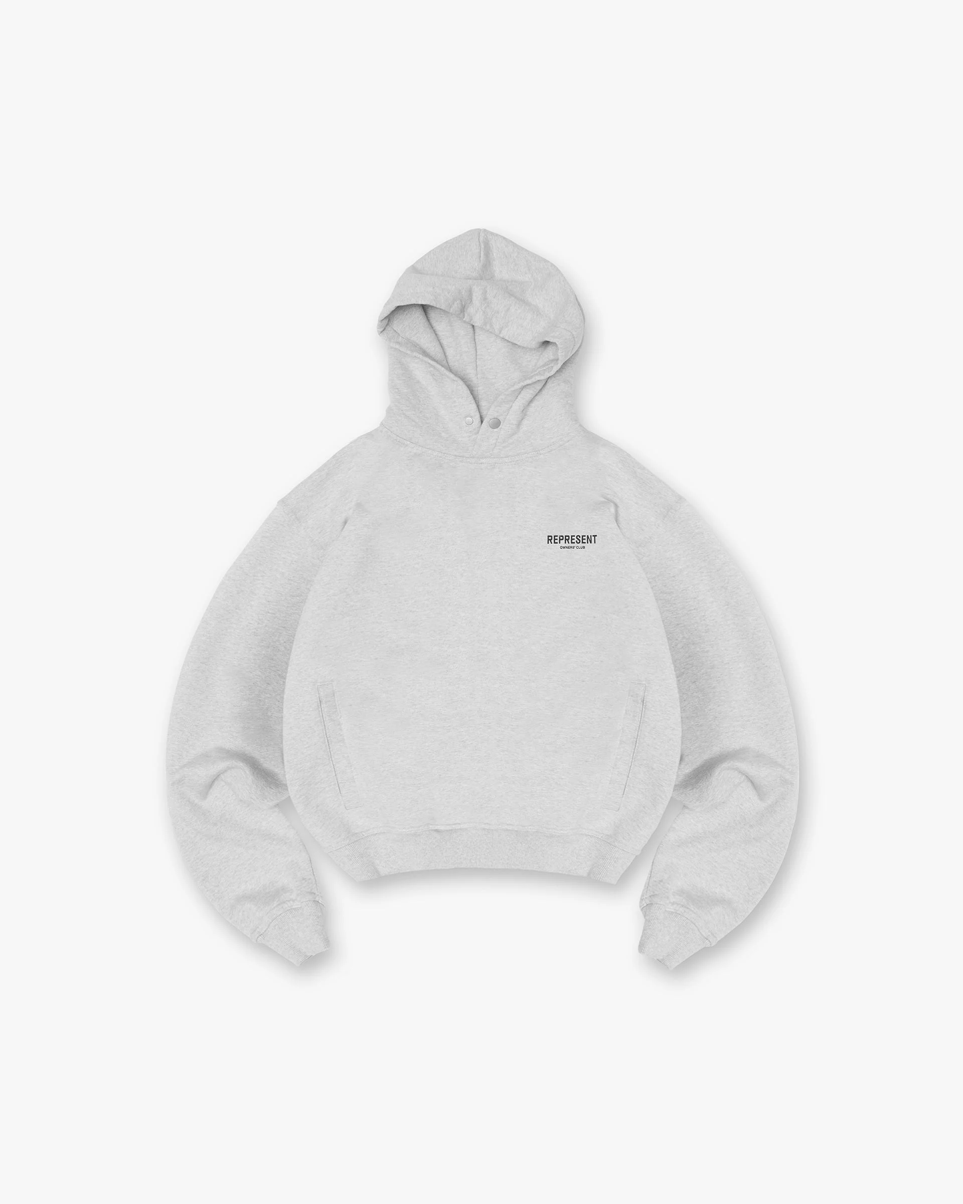 Represent Owners Club Hoodie - Ash Grey - Image 2
