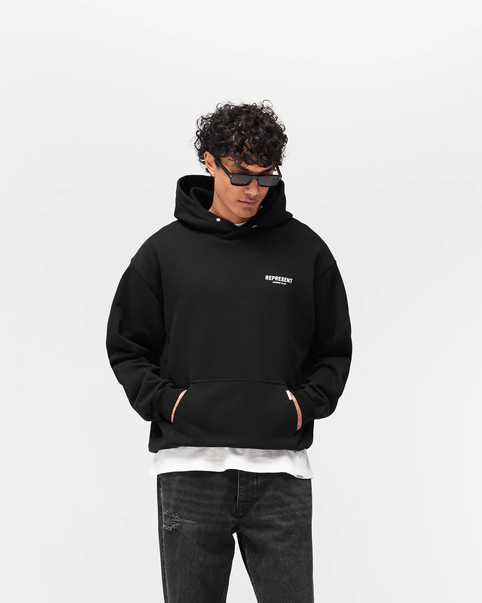 Represent Owners Club Hoodie - Black - Image 3