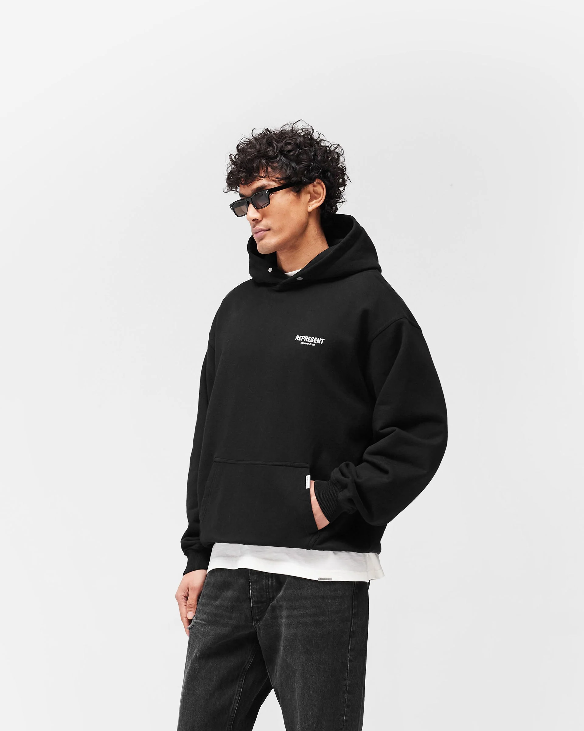 Represent Owners Club Hoodie - Black - Image 4