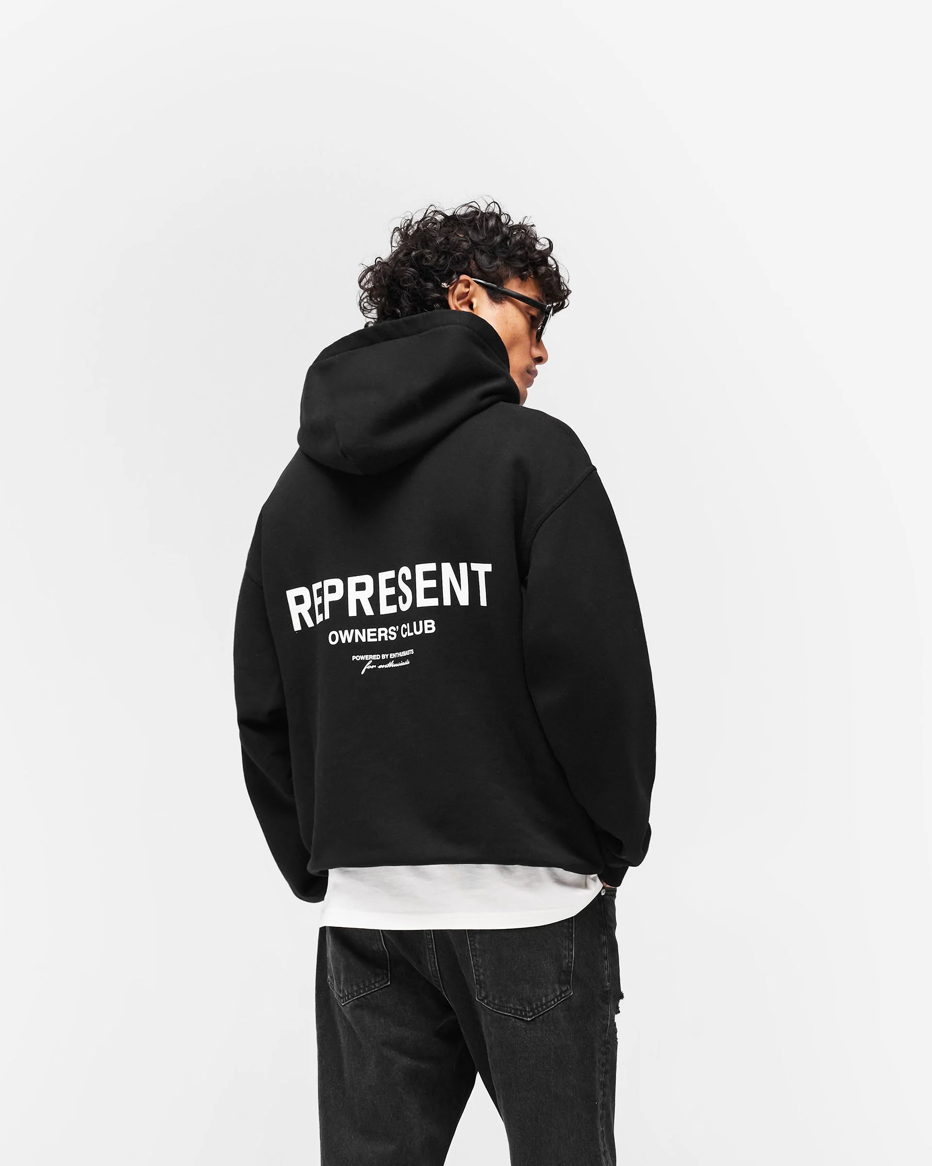 Represent Owners Club Hoodie - Black - Image 6