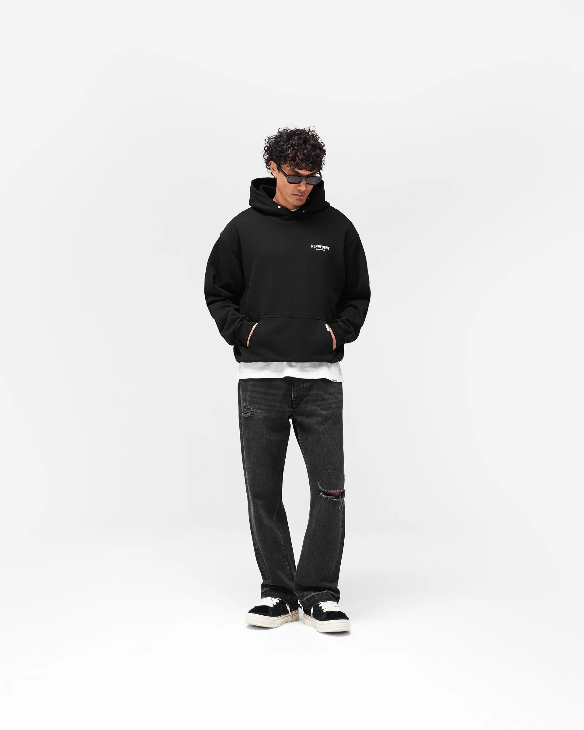 Represent Owners Club Hoodie - Black - Image 7
