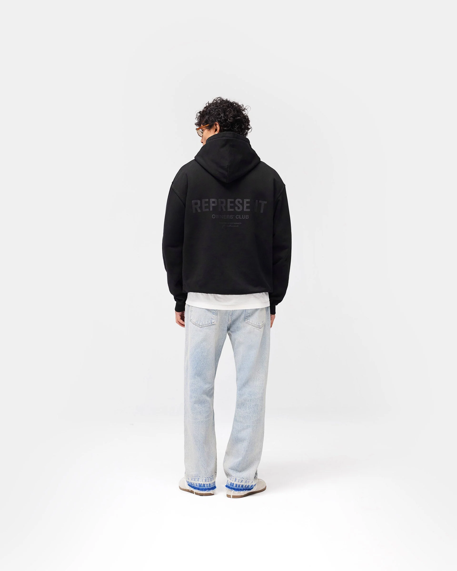 Represent Owners Club Hoodie - Black Matte - Image 9