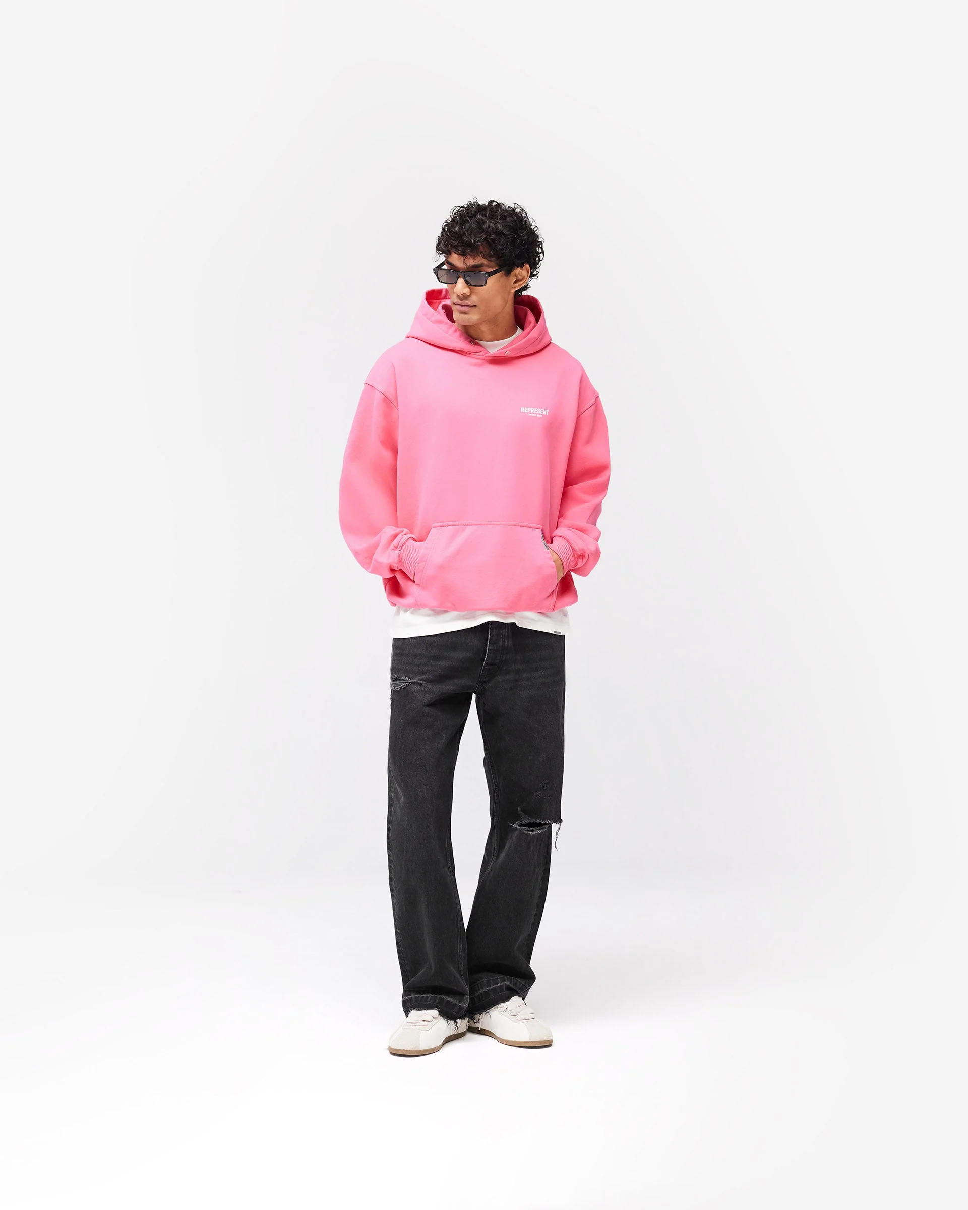 Represent Owners Club Hoodie - Bubblegum Pink - Image 7
