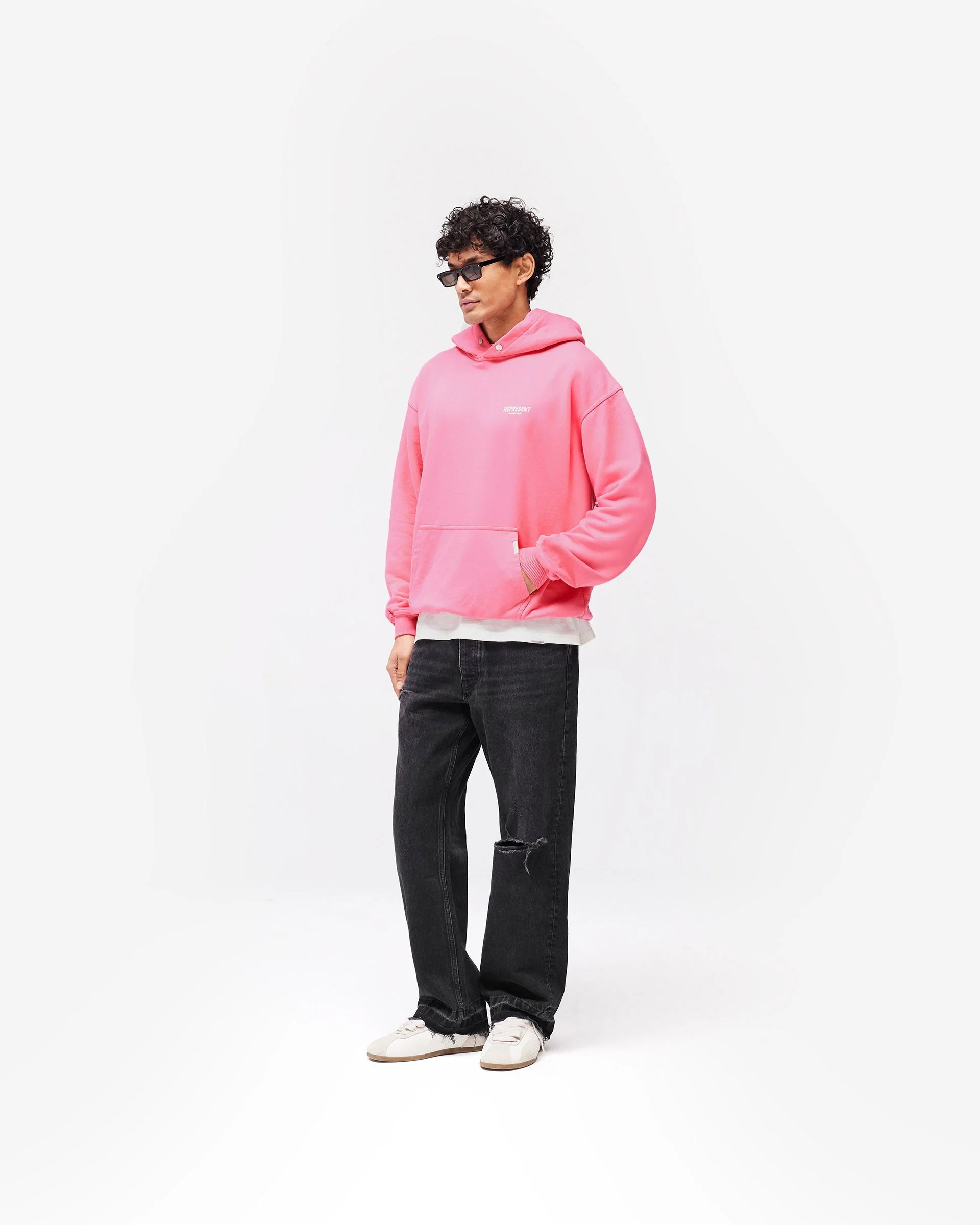 Represent Owners Club Hoodie - Bubblegum Pink - Image 8