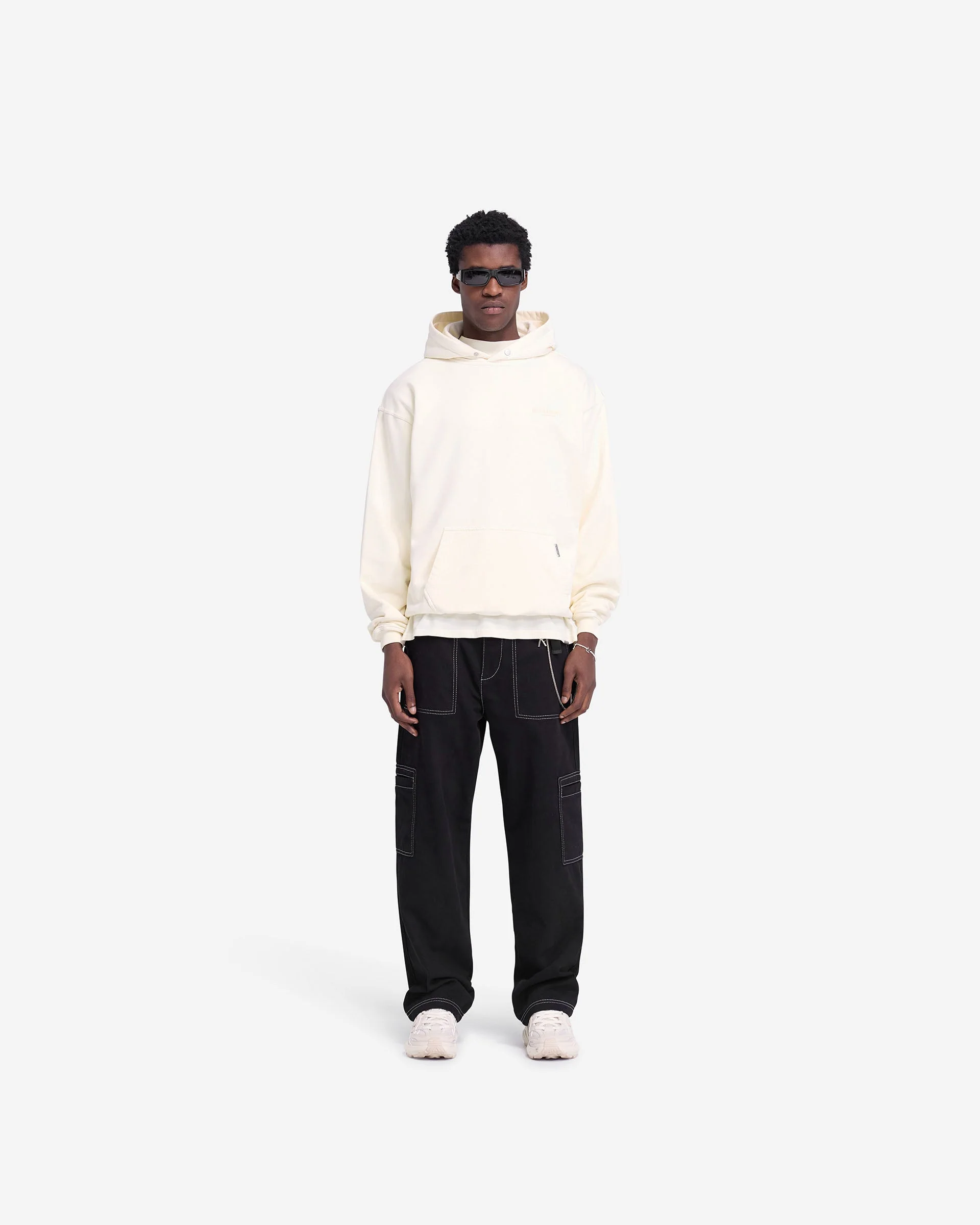 Represent Owners Club Hoodie - Buttercream - Image 3