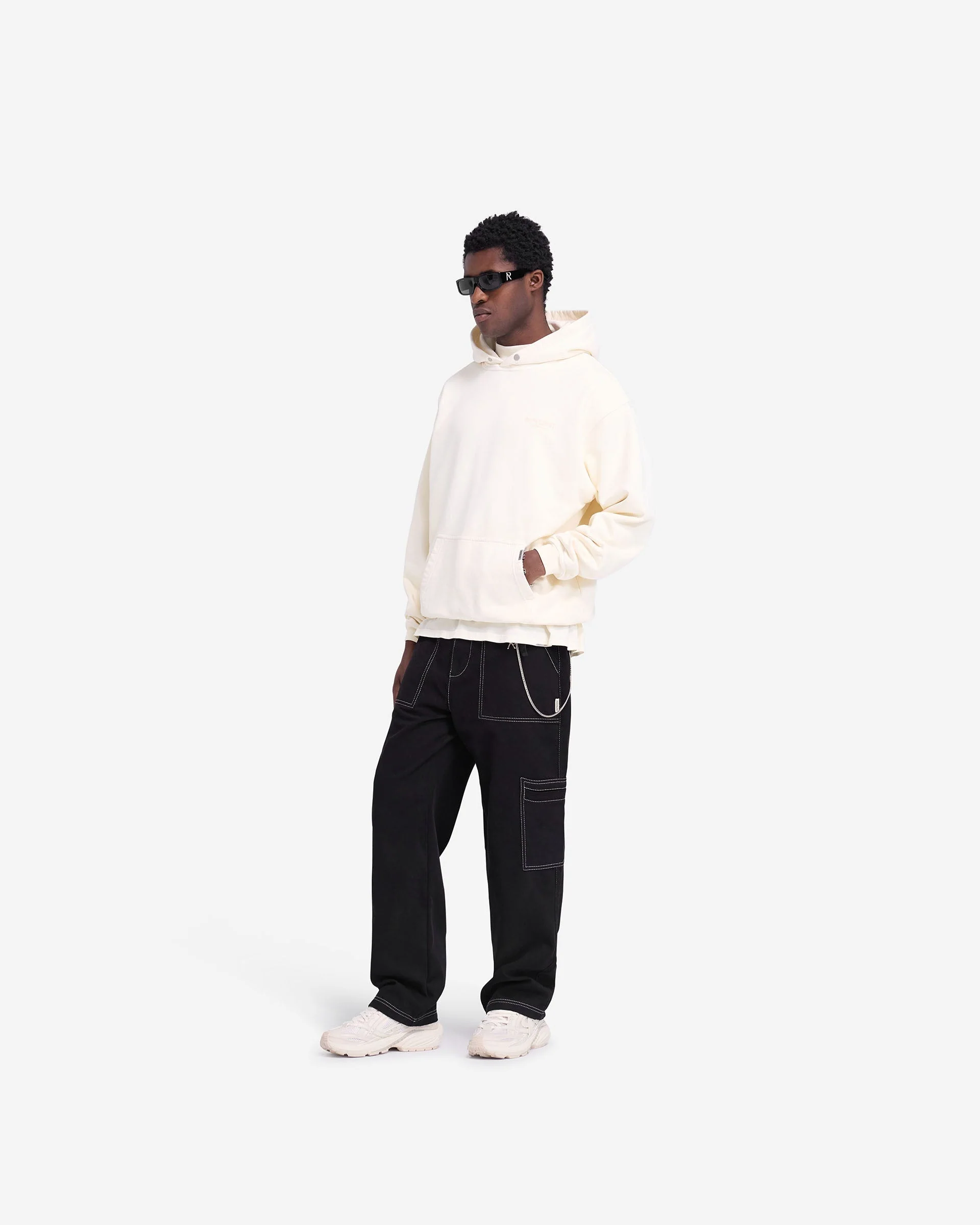 Represent Owners Club Hoodie - Buttercream - Image 4
