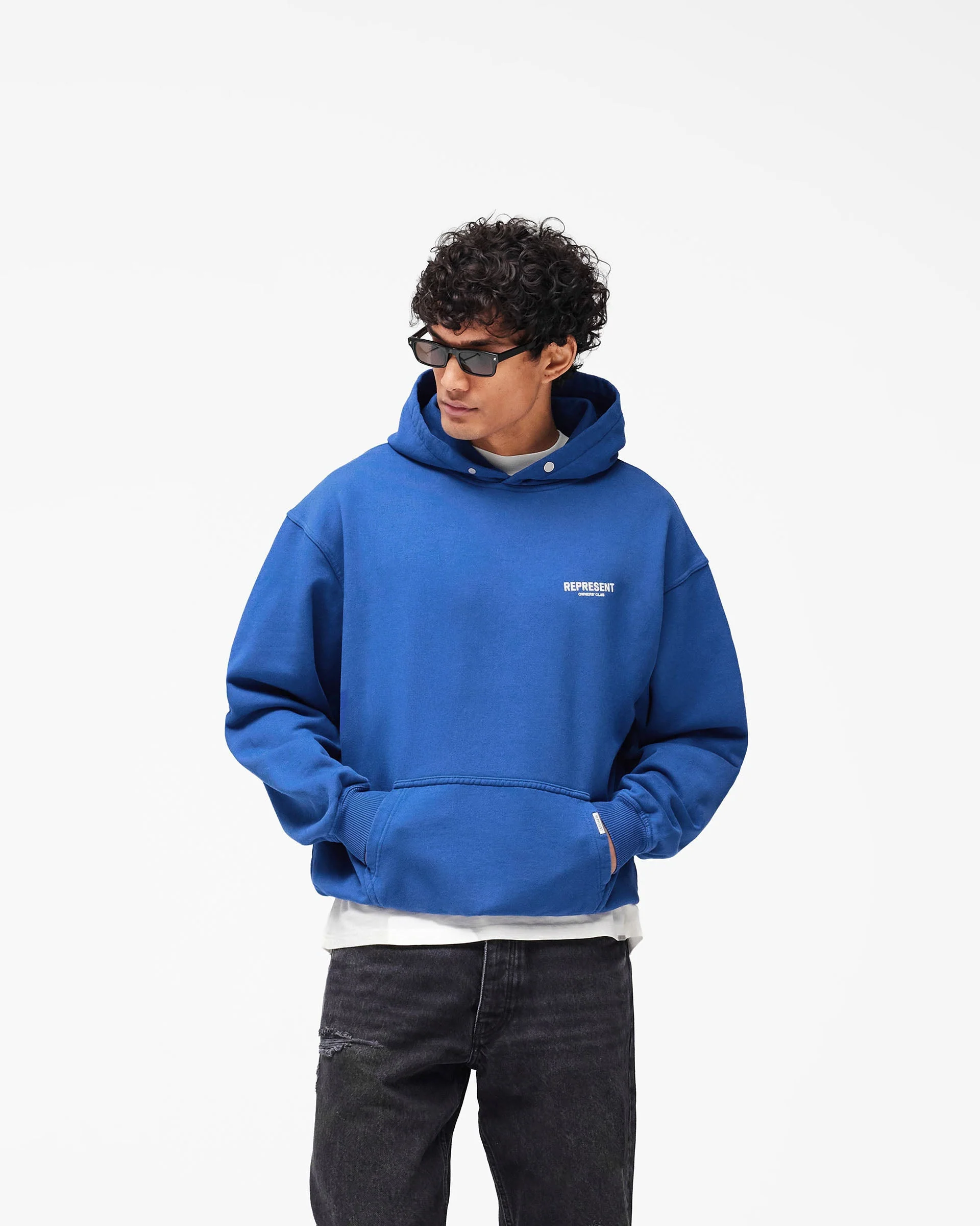 Represent Owners Club Hoodie - Cobalt - Image 3