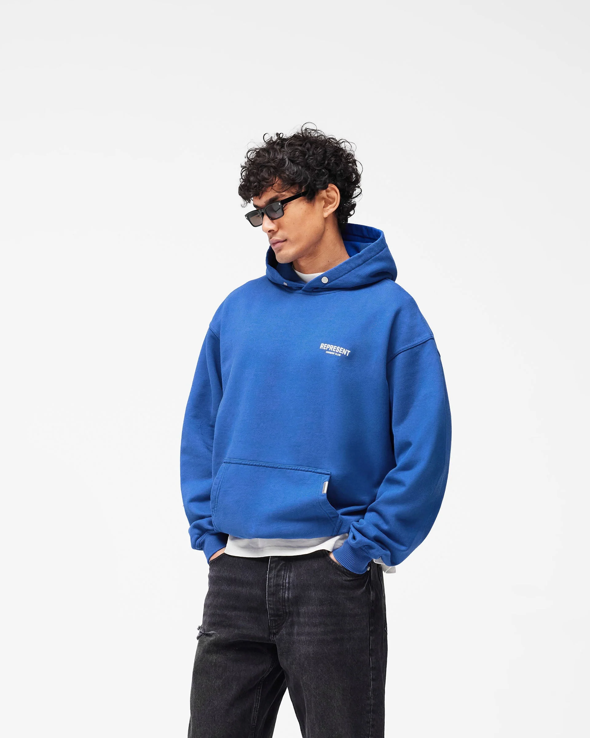 Represent Owners Club Hoodie - Cobalt - Image 4
