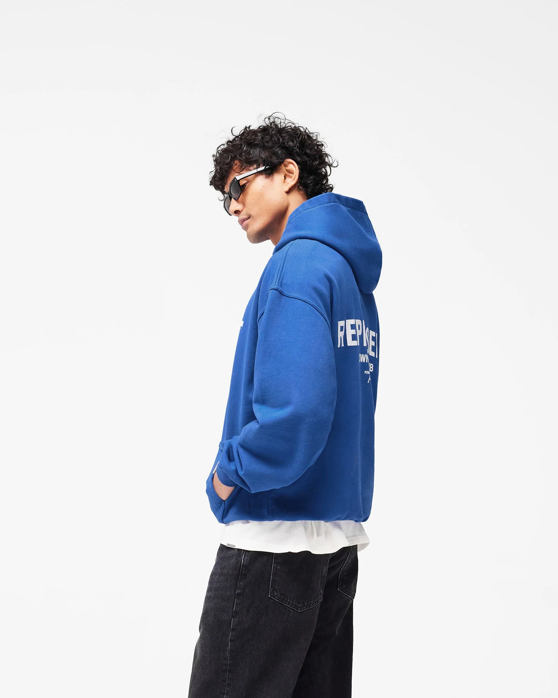 Represent Owners Club Hoodie - Cobalt - Image 5