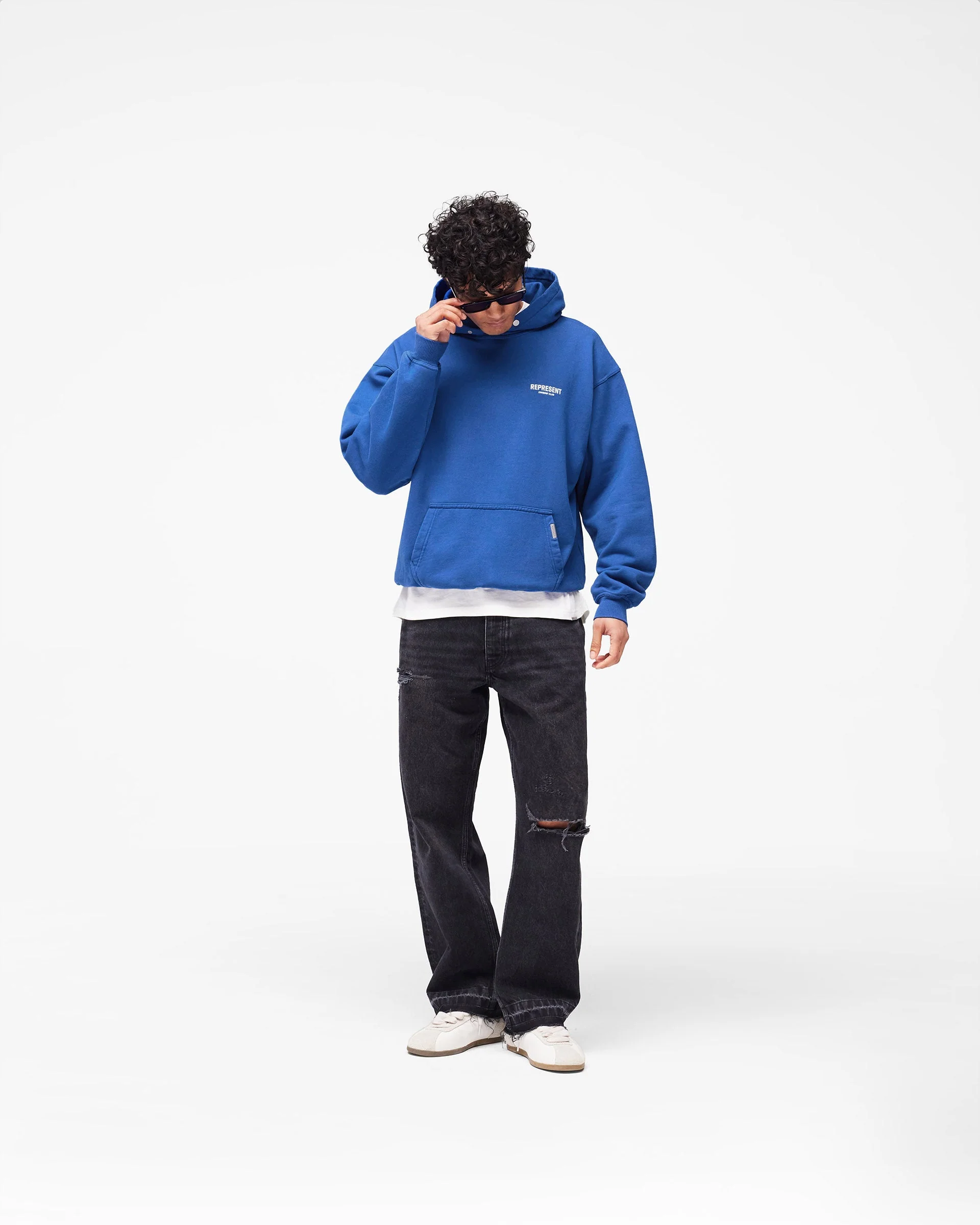 Represent Owners Club Hoodie - Cobalt - Image 7