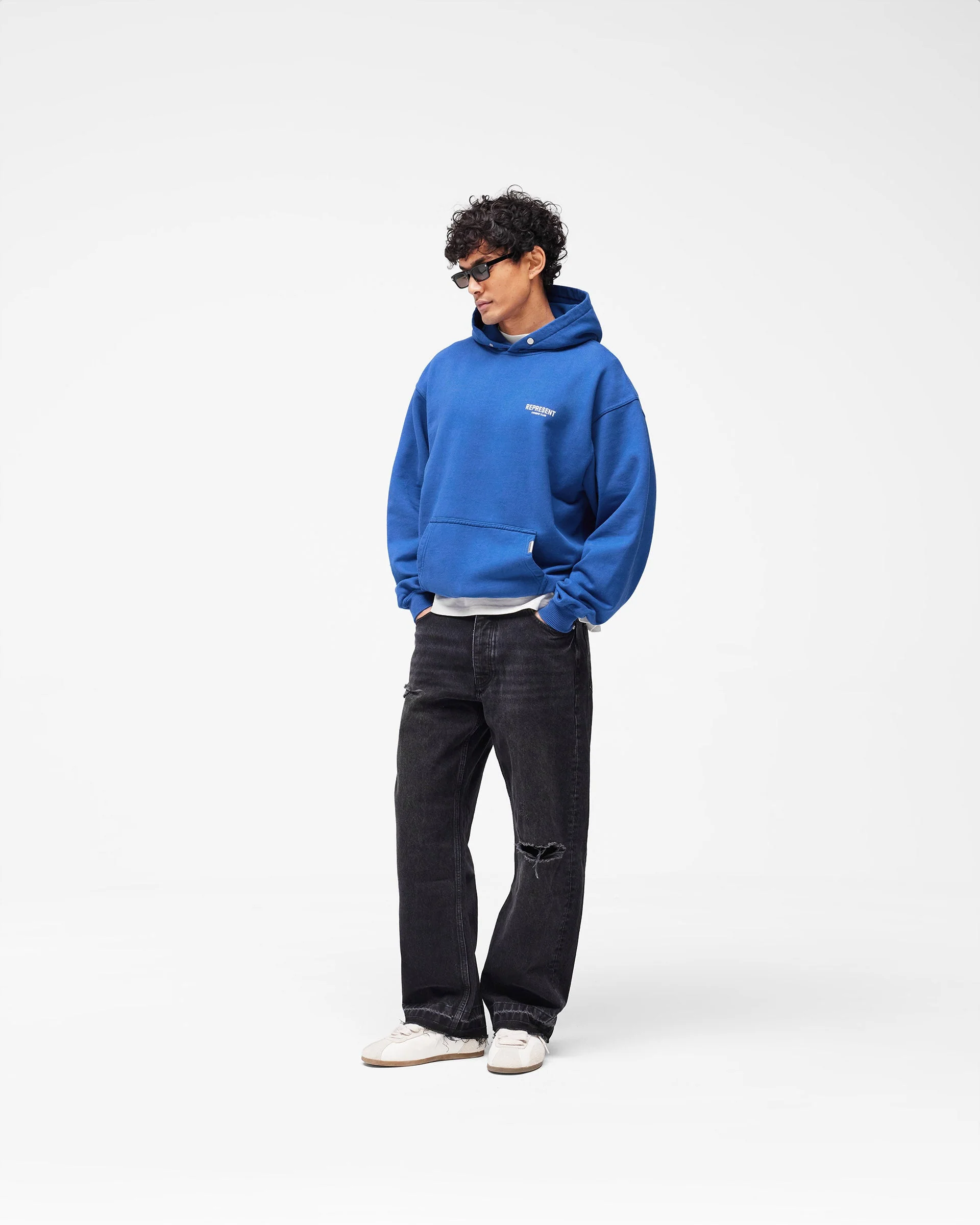 Represent Owners Club Hoodie - Cobalt - Image 8
