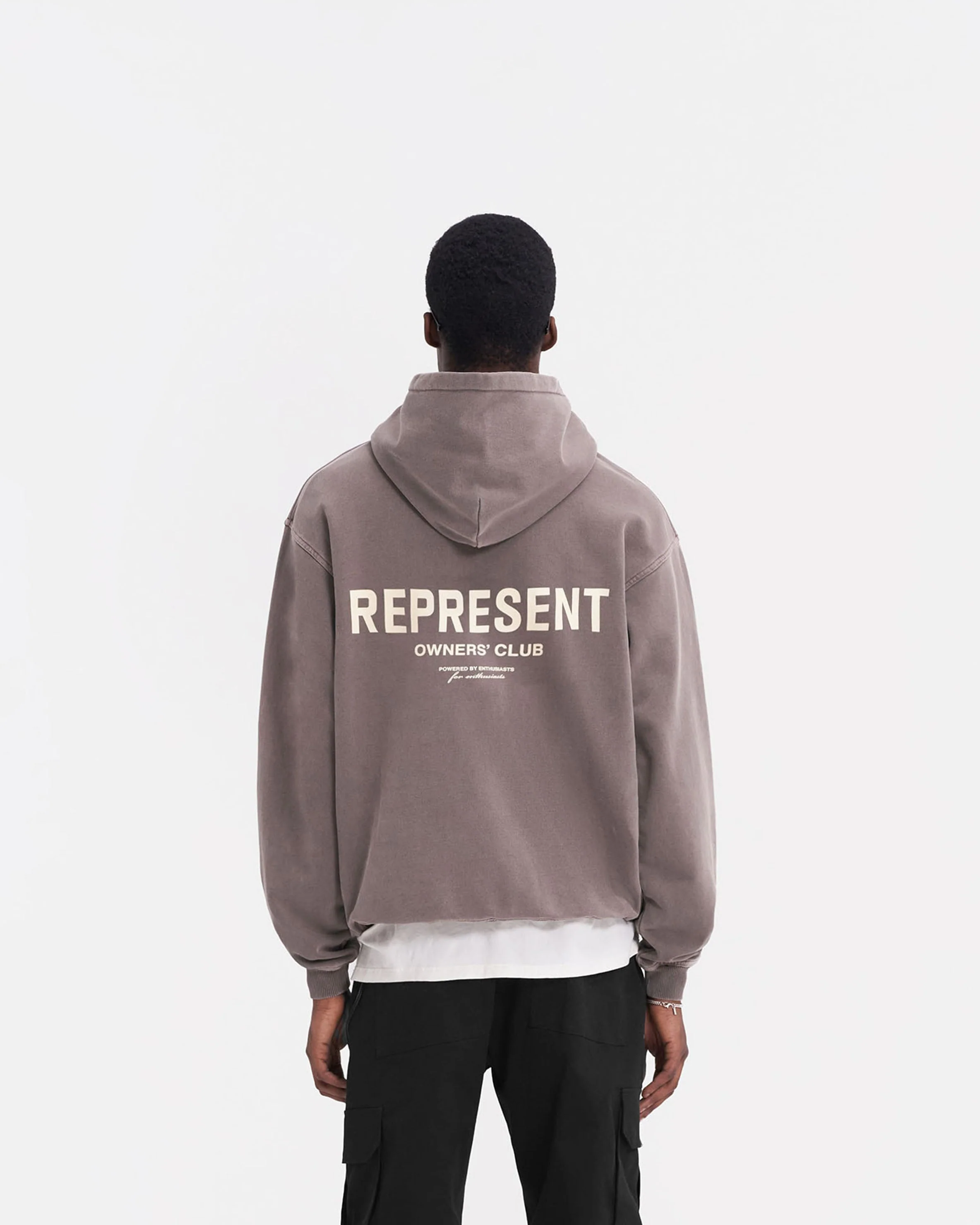 Represent Owners Club Hoodie - Fog - Image 5