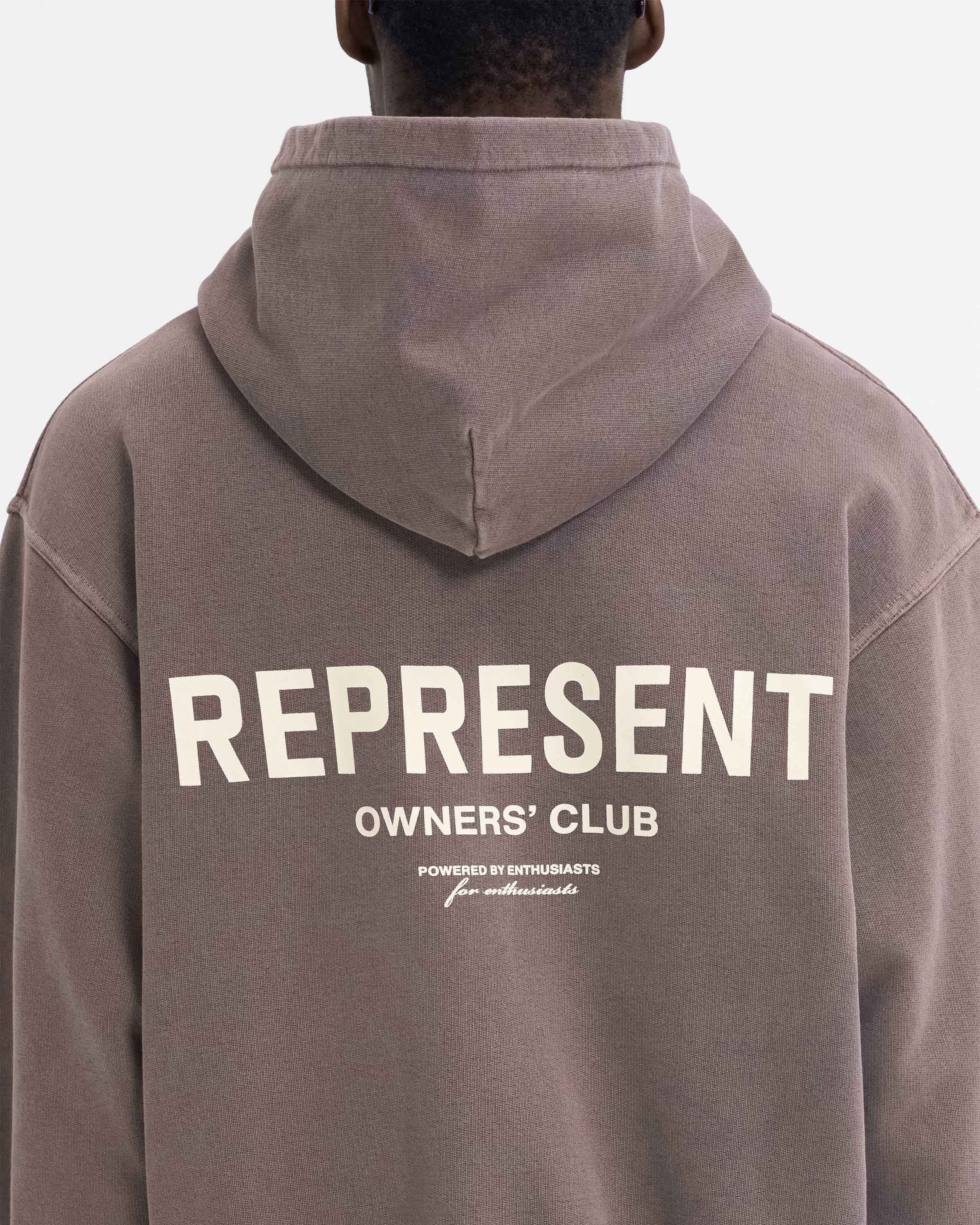 Represent Owners Club Hoodie - Fog - Image 7