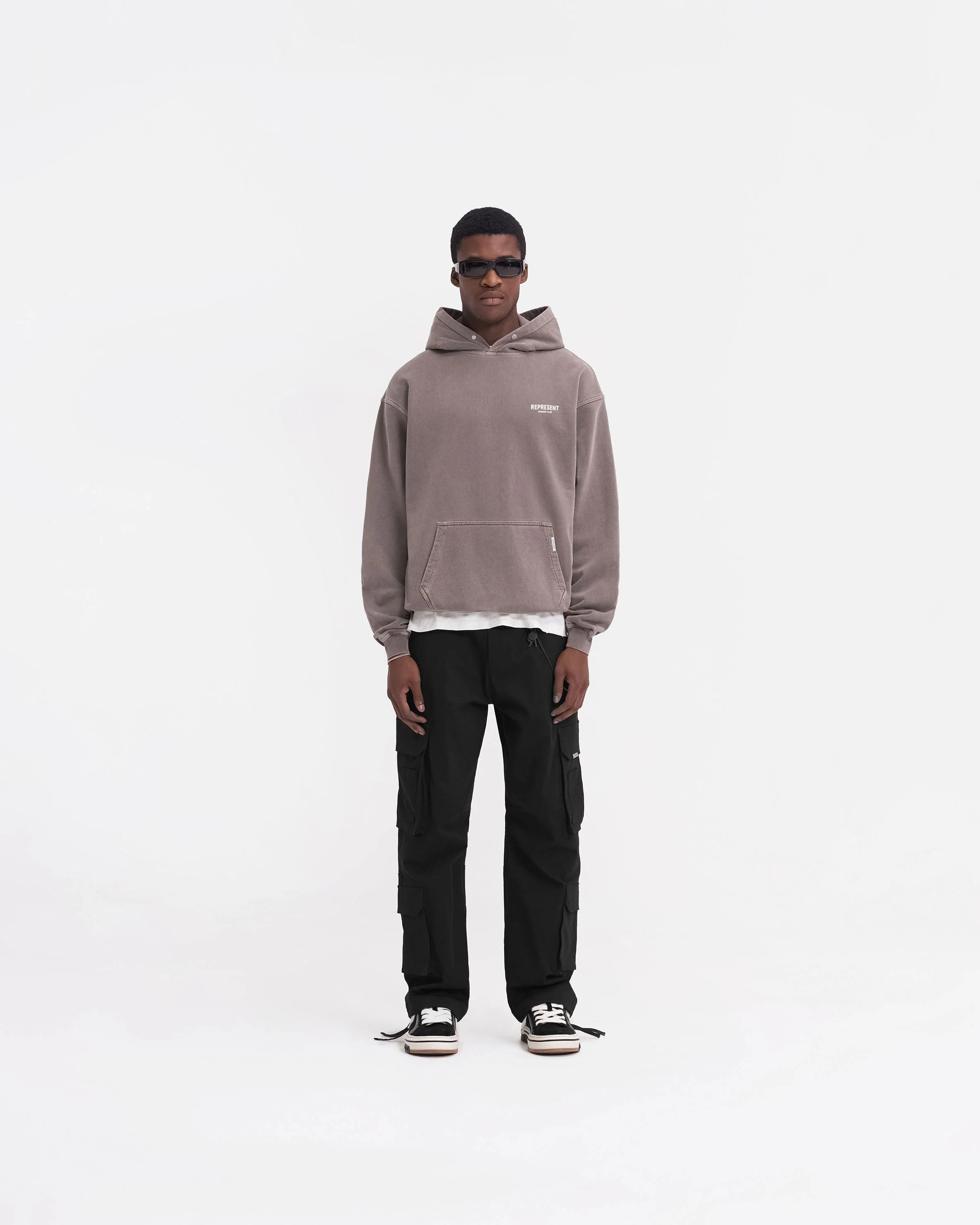 Represent Owners Club Hoodie - Fog - Image 8