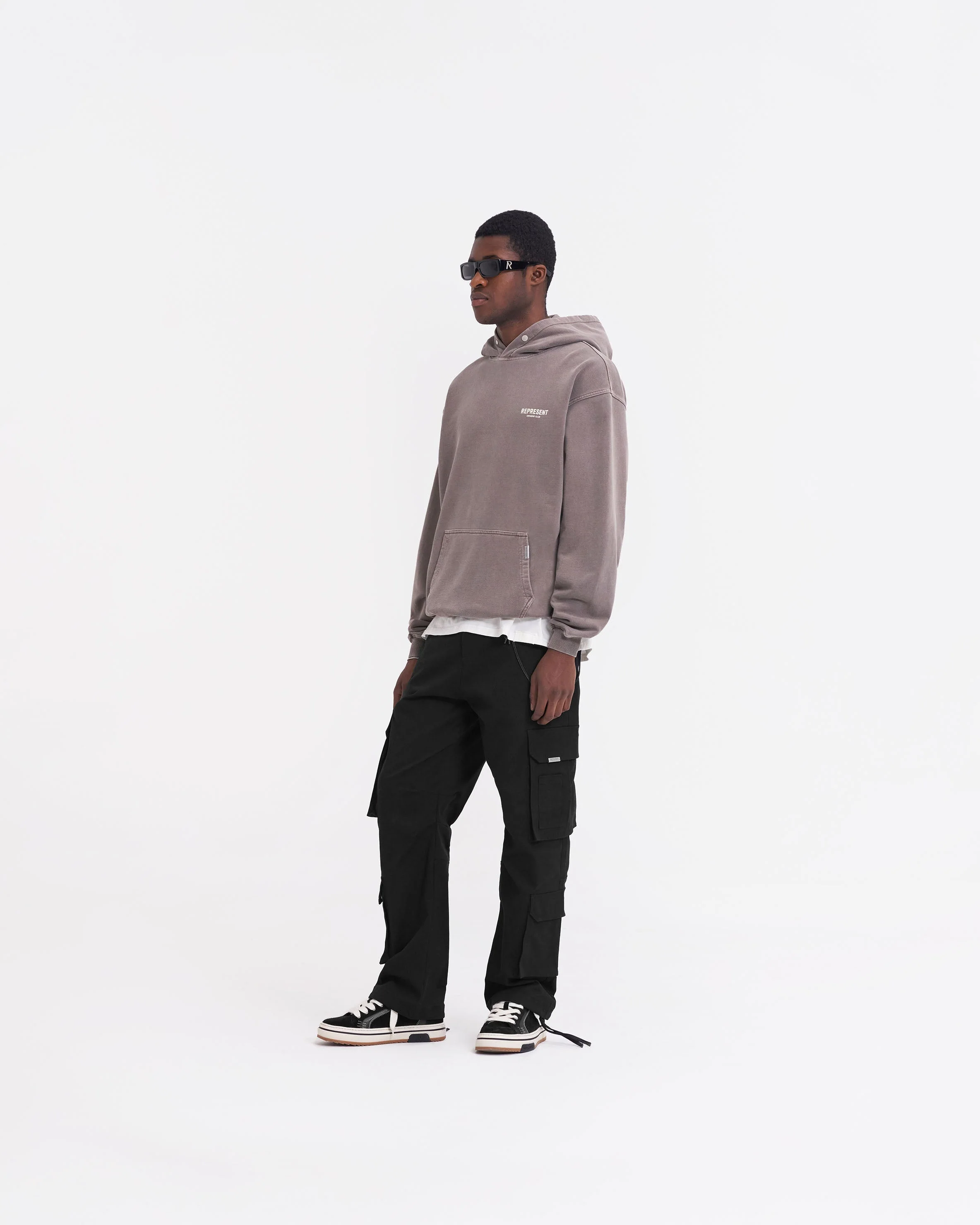 Represent Owners Club Hoodie - Fog - Image 9