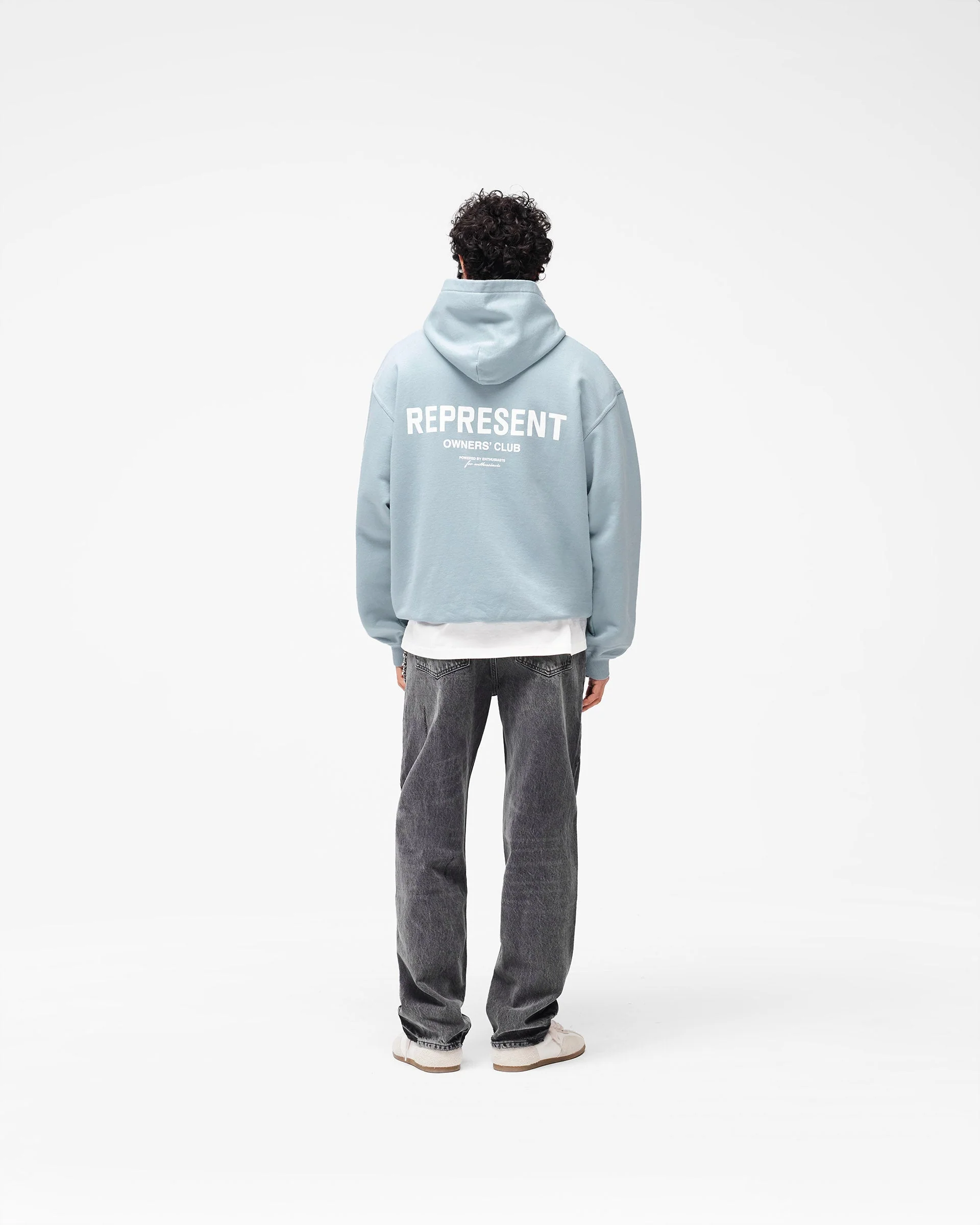 Represent Owners Club Hoodie - Powder Blue - Image 10