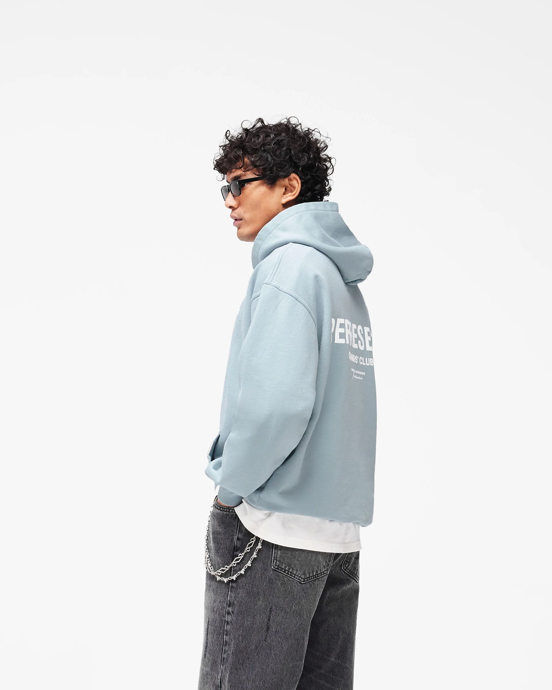 Represent Owners Club Hoodie - Powder Blue - Image 5