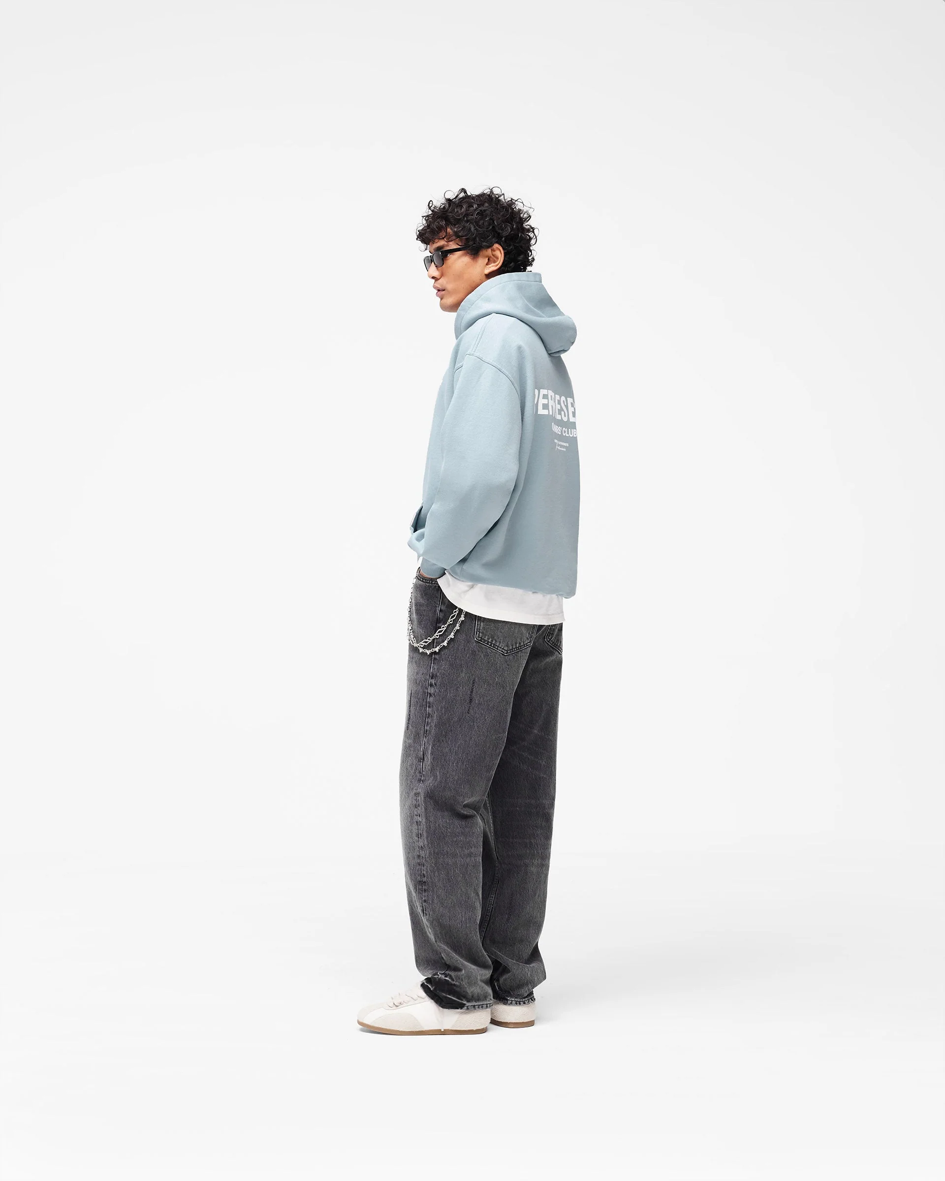 Represent Owners Club Hoodie - Powder Blue - Image 9