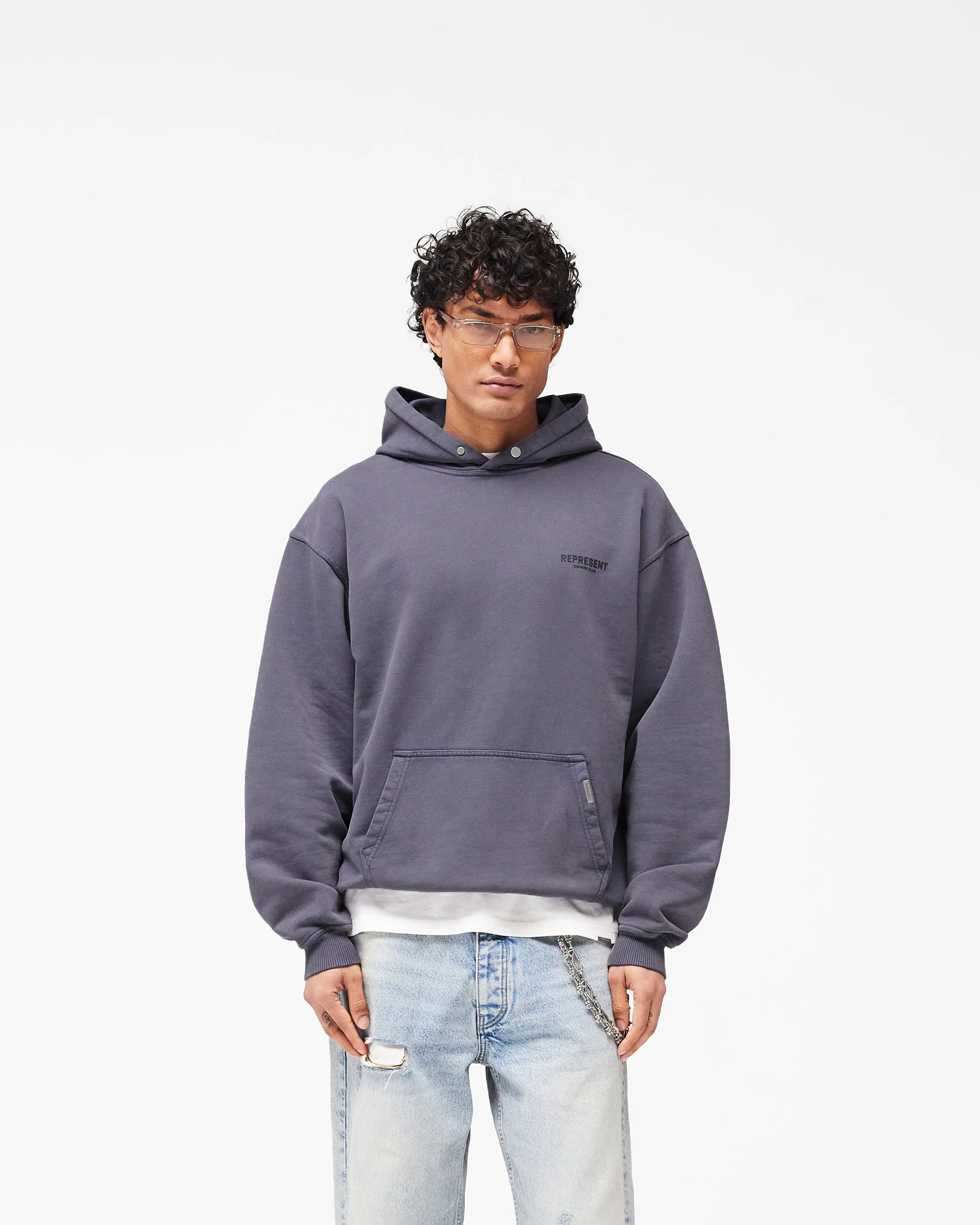 Represent Owners Club Hoodie - Storm - Image 3