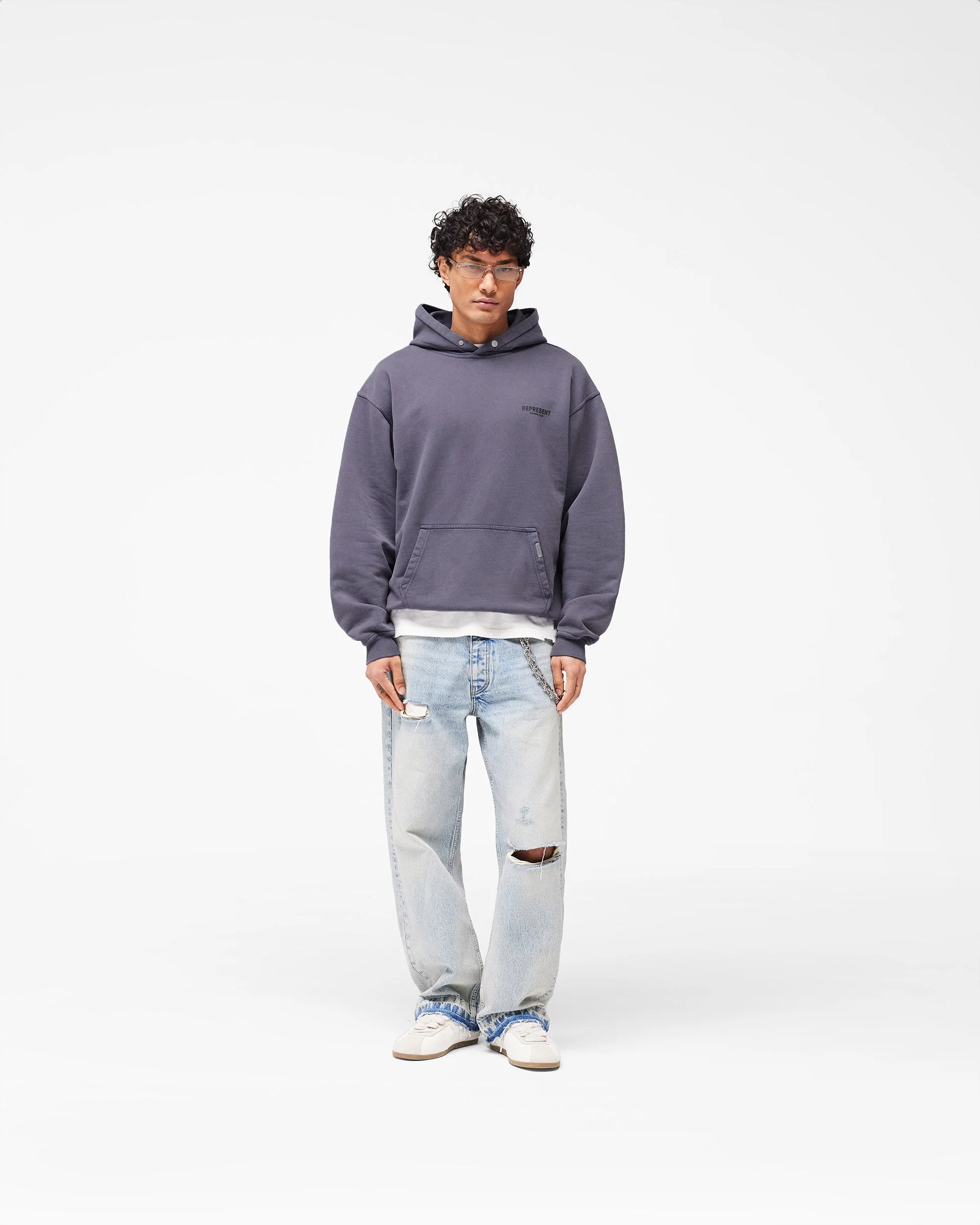 Represent Owners Club Hoodie - Storm - Image 7