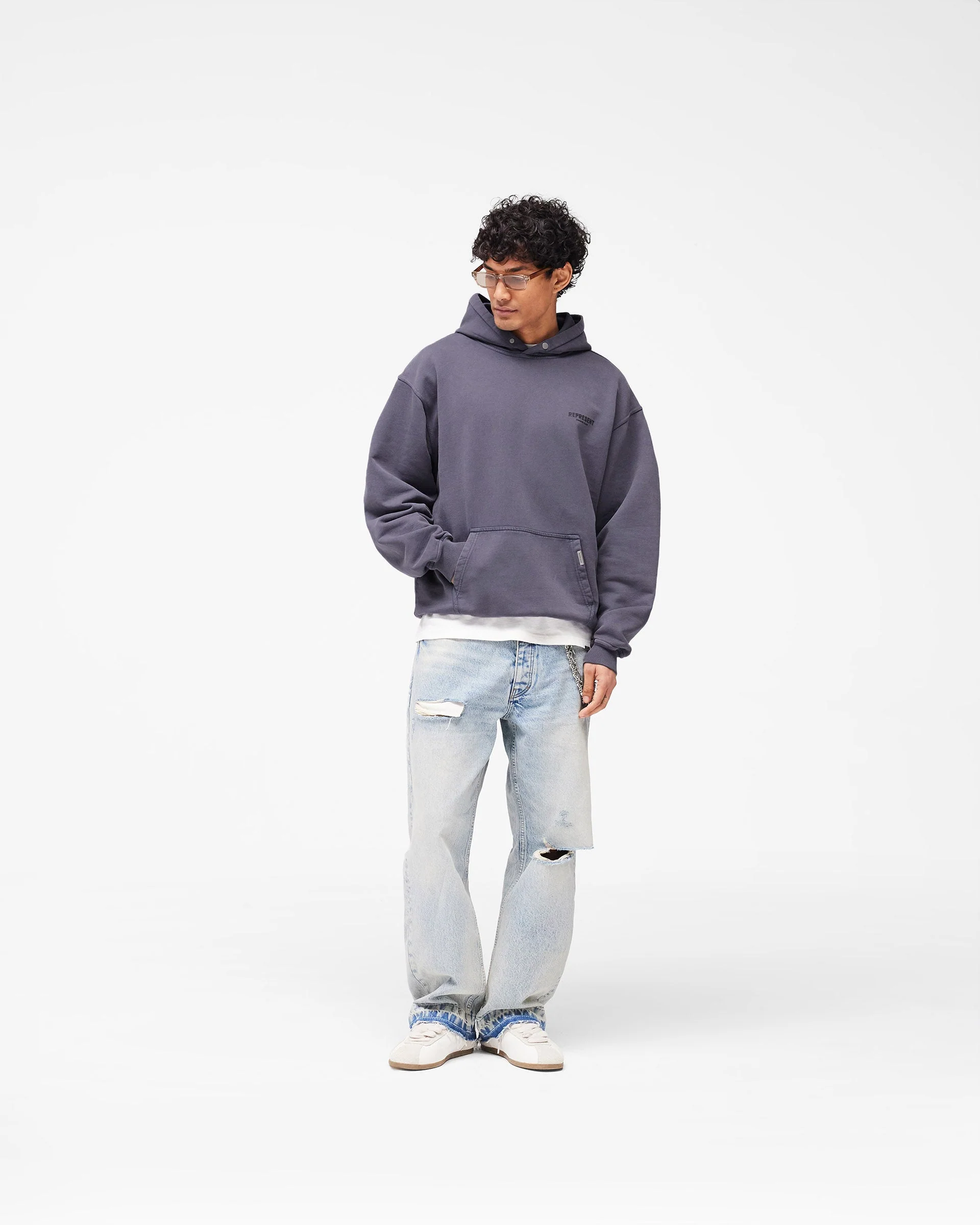 Represent Owners Club Hoodie - Storm - Image 8