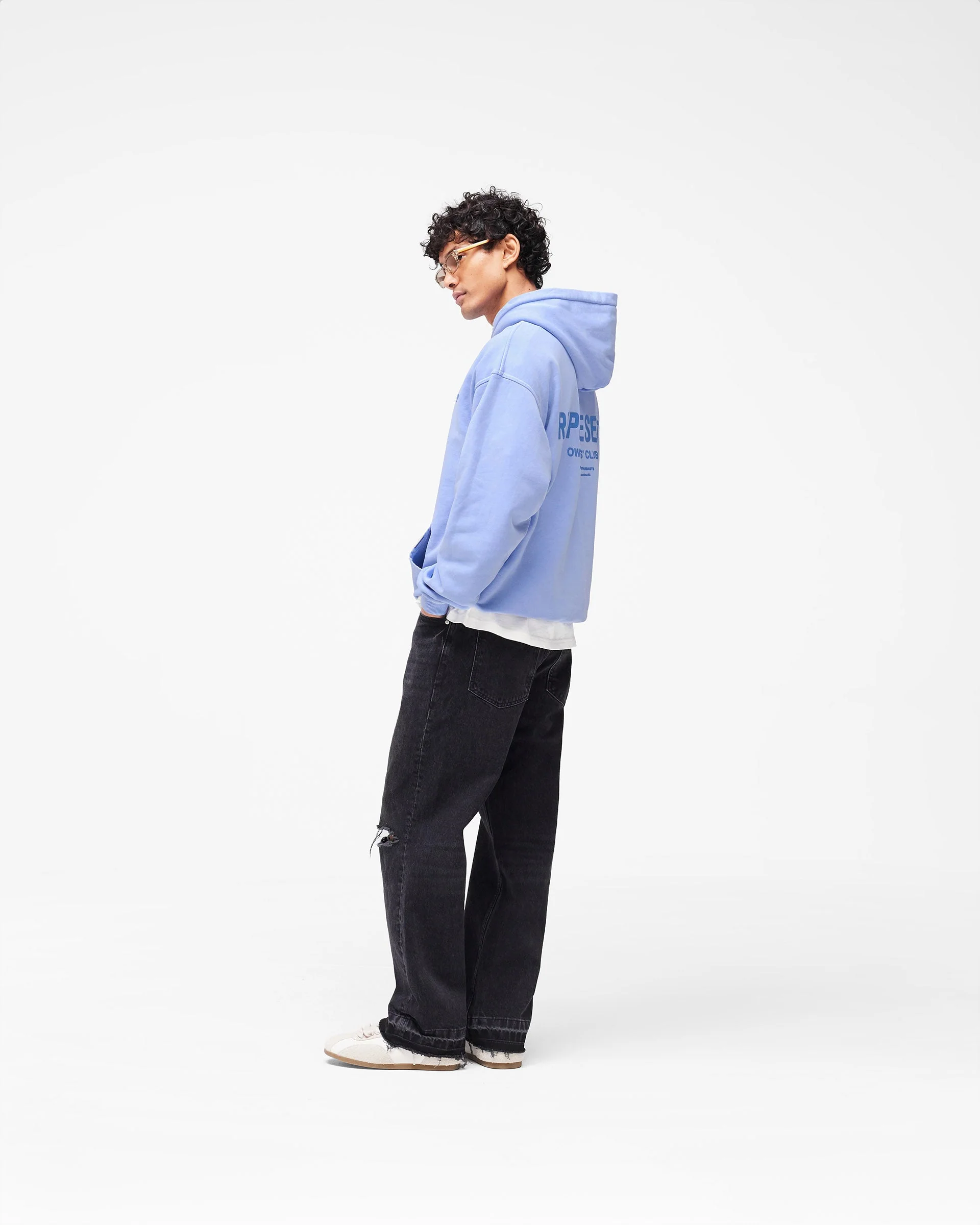 Represent Owners Club Hoodie - Vista Blue - Image 10