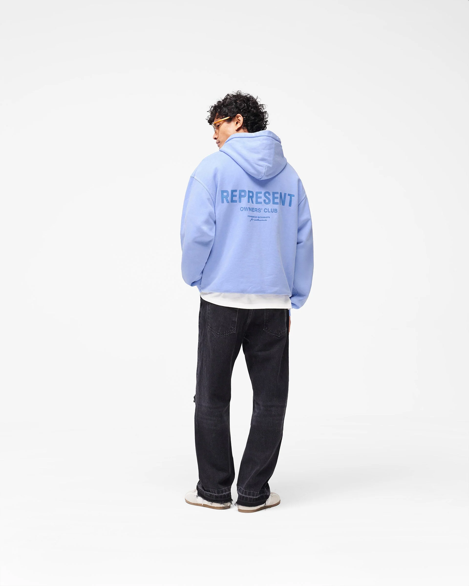 Represent Owners Club Hoodie - Vista Blue - Image 11