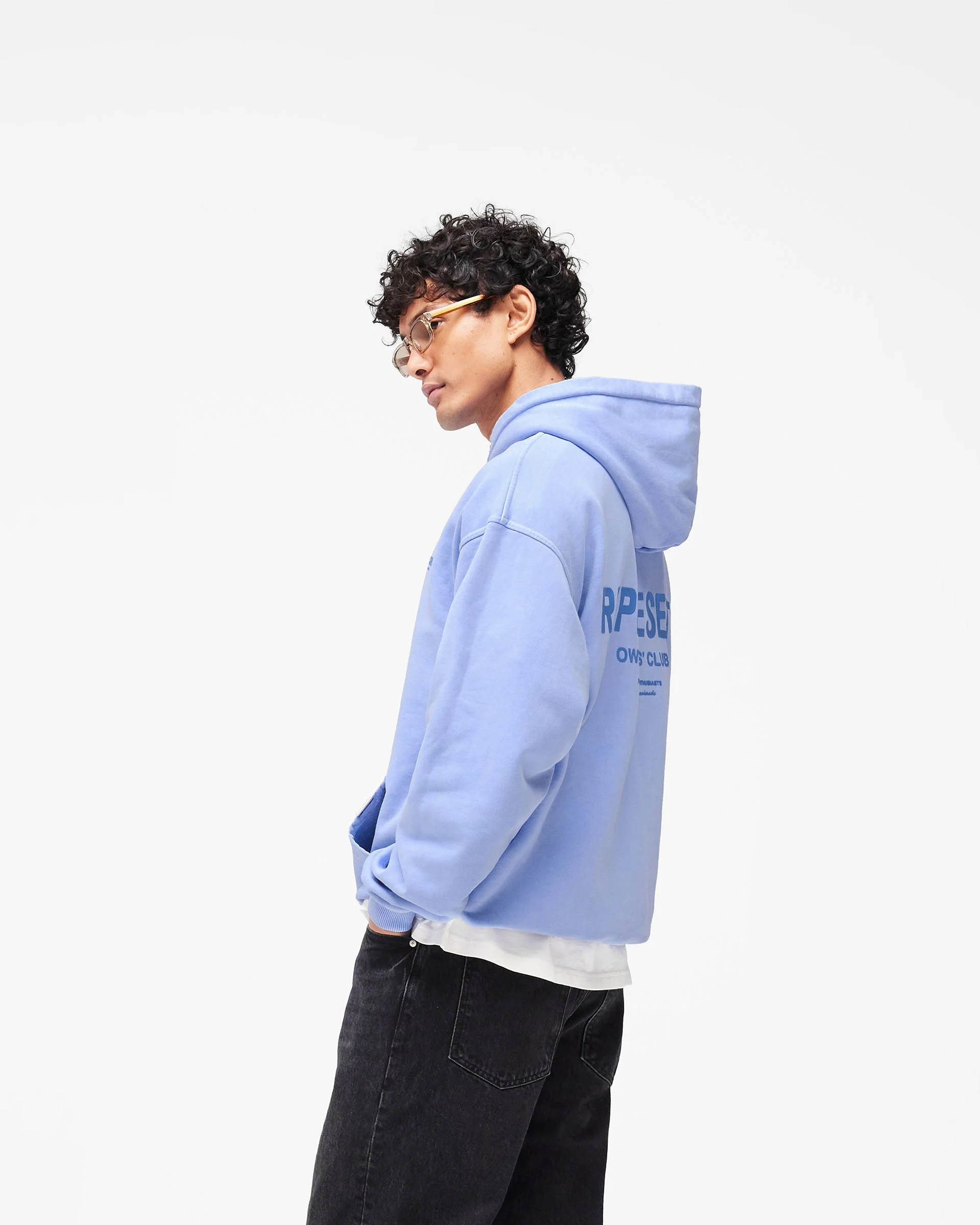 Represent Owners Club Hoodie - Vista Blue - Image 6